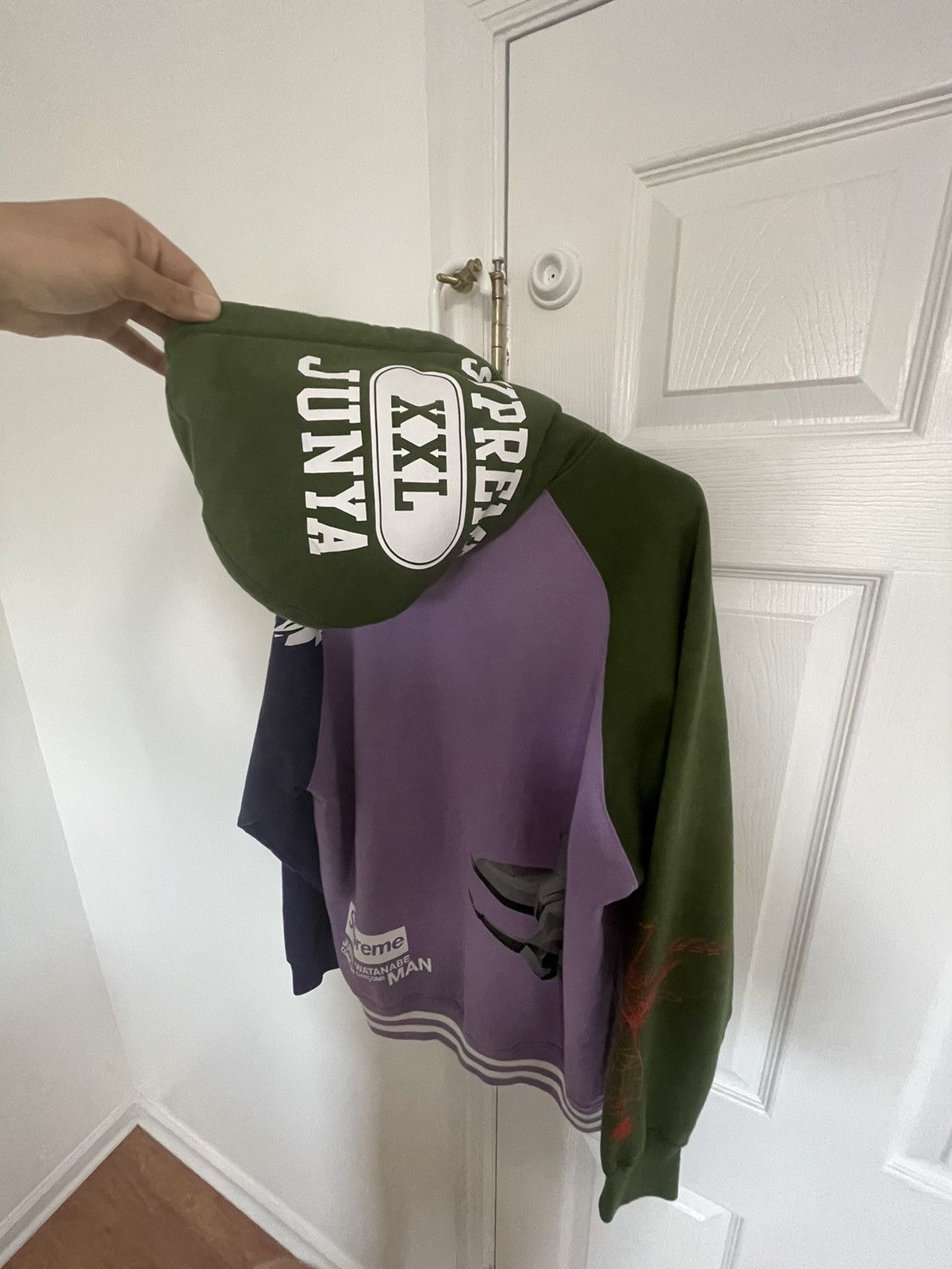 Comme des Garcons Supreme x Junya Watanabe x Comme des Garçons Men’s Hoodie Size US L / EU 52-54 / 3 - 6 Thumbnail