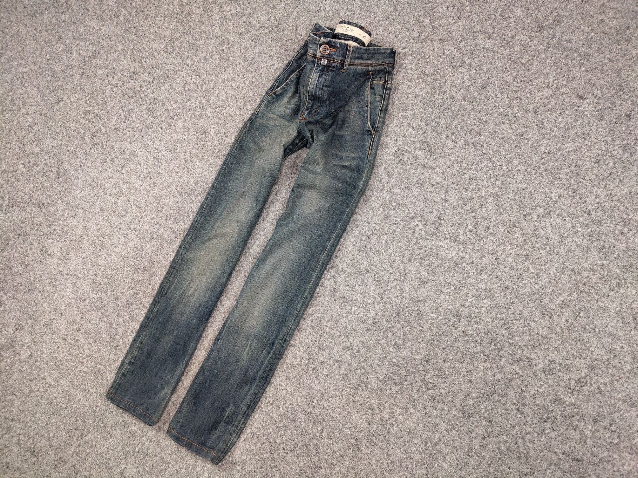 Siviglia Siviglia Premium Designer Fabric Faded Denim Jeans Size US 30 / EU 46 - 3 Thumbnail