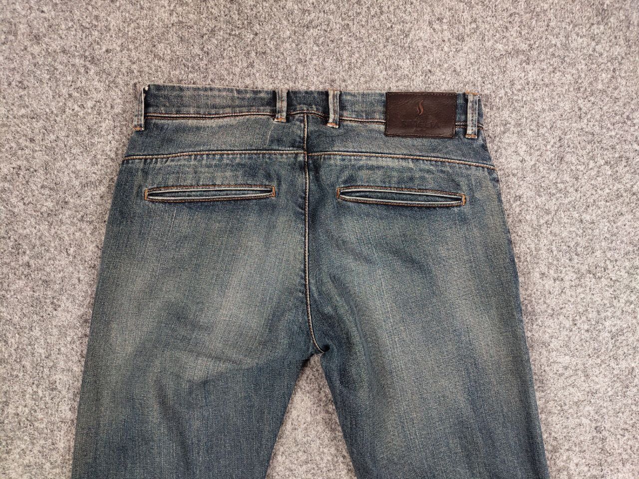 Siviglia Siviglia Premium Designer Fabric Faded Denim Jeans Size US 30 / EU 46 - 15 Thumbnail