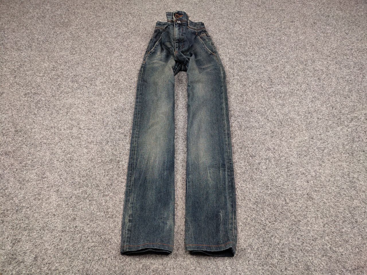 Siviglia Siviglia Premium Designer Fabric Faded Denim Jeans Size US 30 / EU 46 - 2 Thumbnail