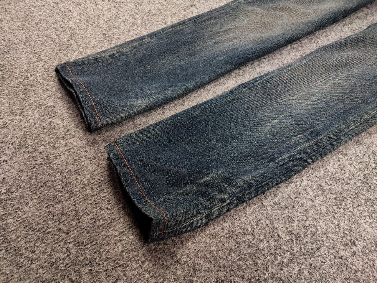 Siviglia Siviglia Premium Designer Fabric Faded Denim Jeans Size US 30 / EU 46 - 6 Thumbnail