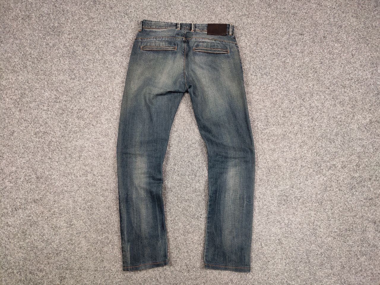 Siviglia Siviglia Premium Designer Fabric Faded Denim Jeans Size US 30 / EU 46 - 14 Thumbnail
