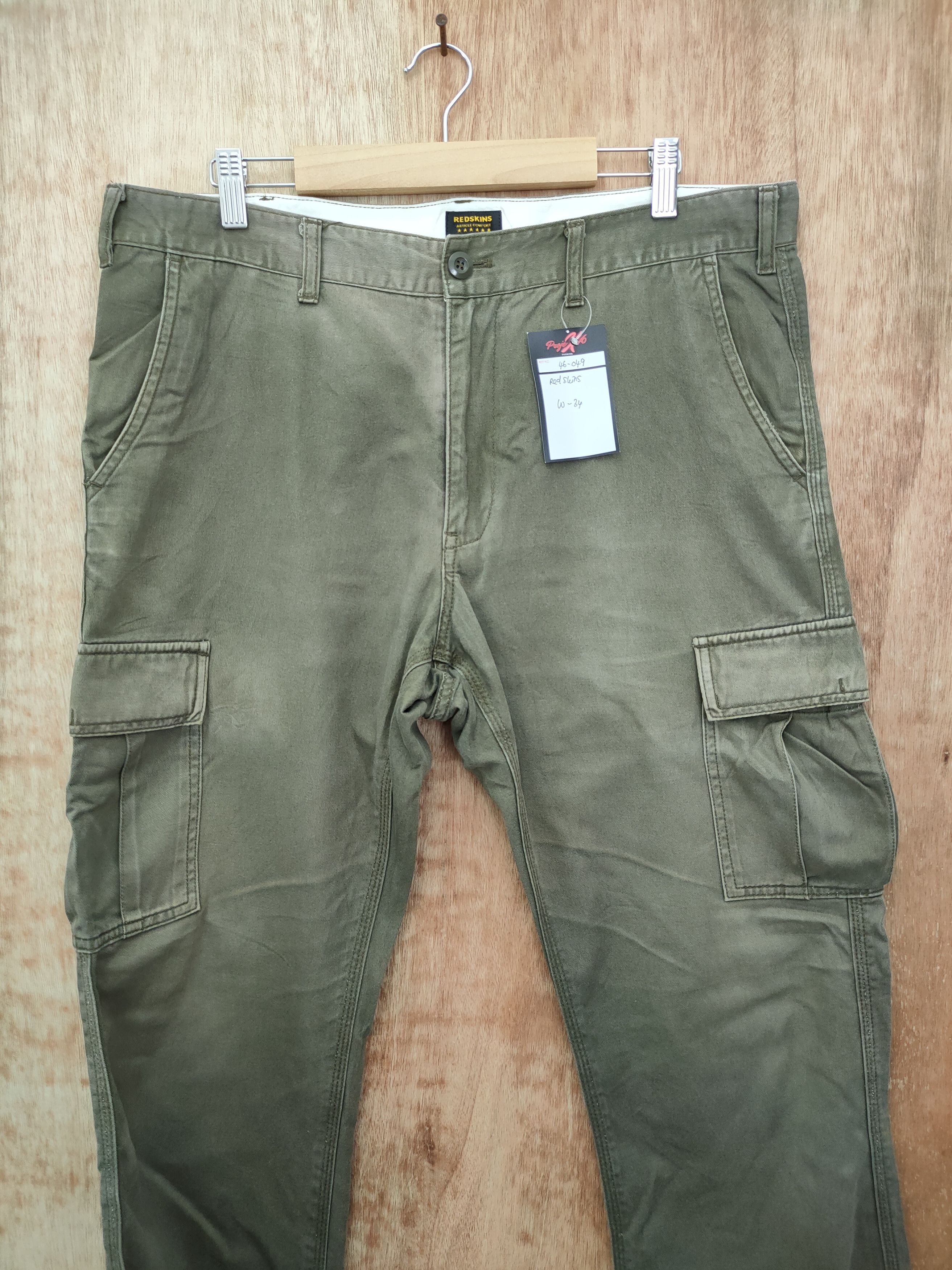 Japanese Brand redskin japan multipocket tactical cargo pants #46-049 Size US 35 - 4 Thumbnail