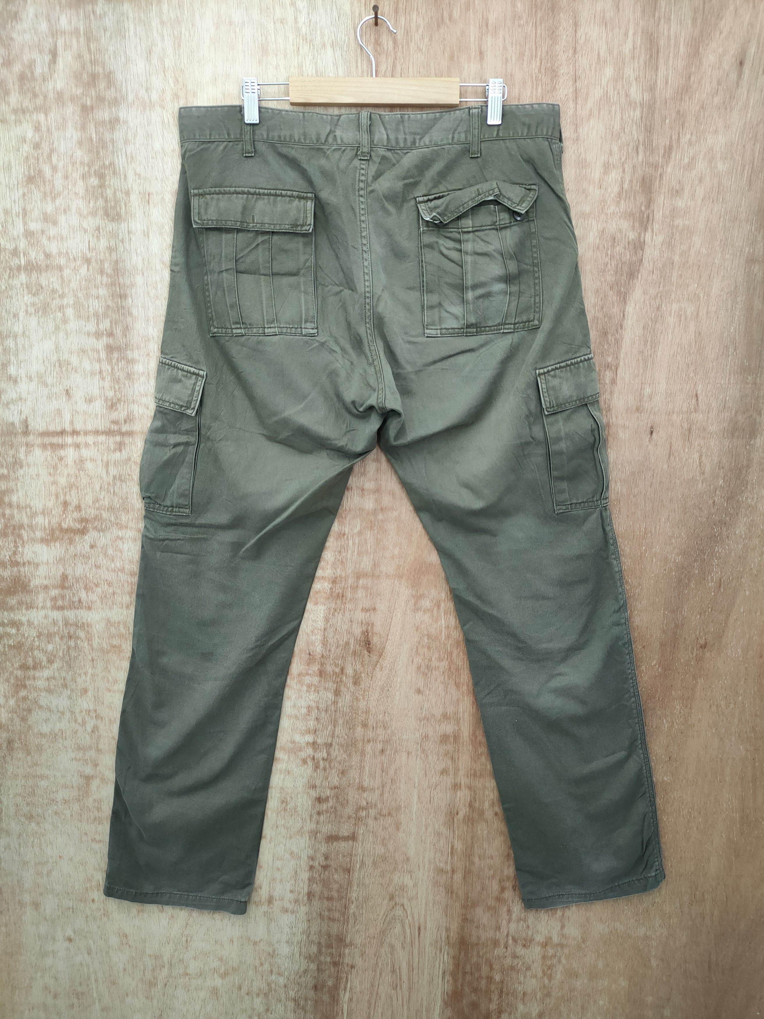 Japanese Brand redskin japan multipocket tactical cargo pants #46-049 Size US 35 - 7 Thumbnail