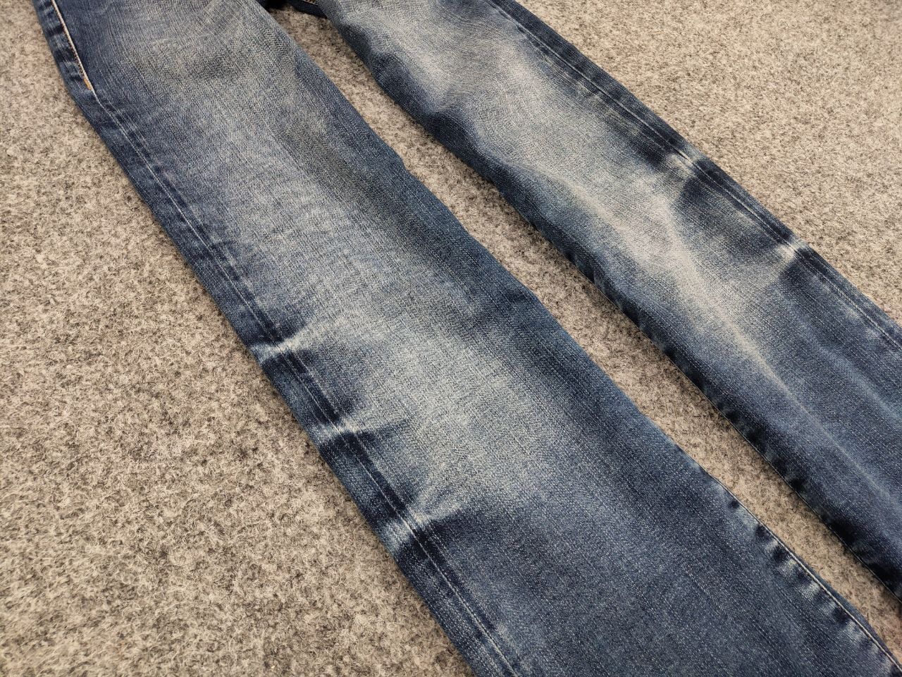 True Religion Vintage True Religion Rocco Relaxed Skinny Faded Denim Jeans Size US 28 / EU 44 - 10 Thumbnail