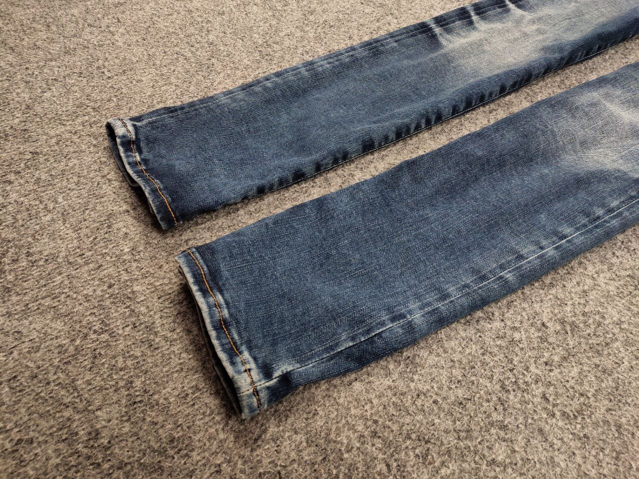 True Religion Vintage True Religion Rocco Relaxed Skinny Faded Denim Jeans Size US 28 / EU 44 - 6 Thumbnail
