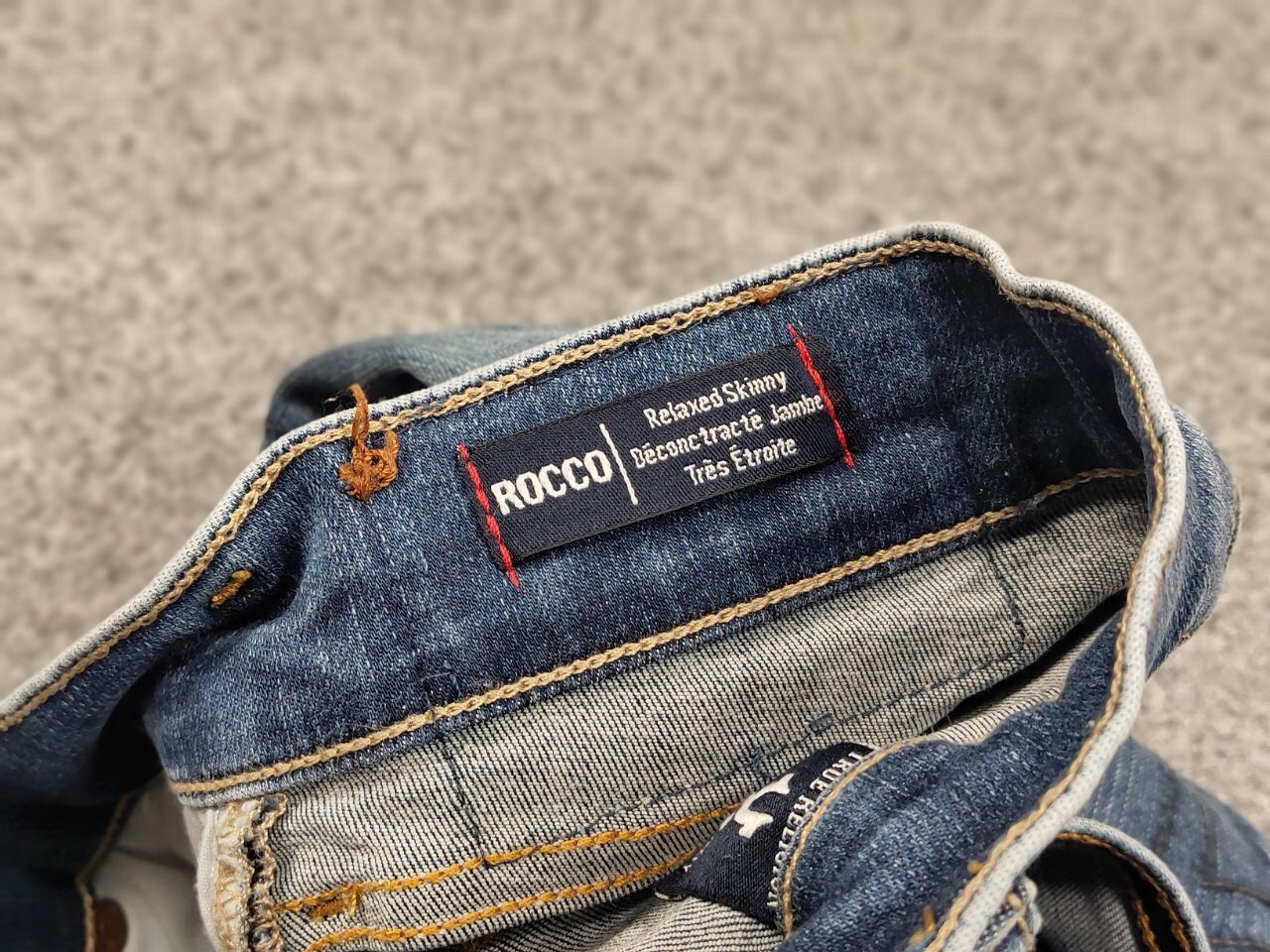 True Religion Vintage True Religion Rocco Relaxed Skinny Faded Denim Jeans Size US 28 / EU 44 - 20 Thumbnail