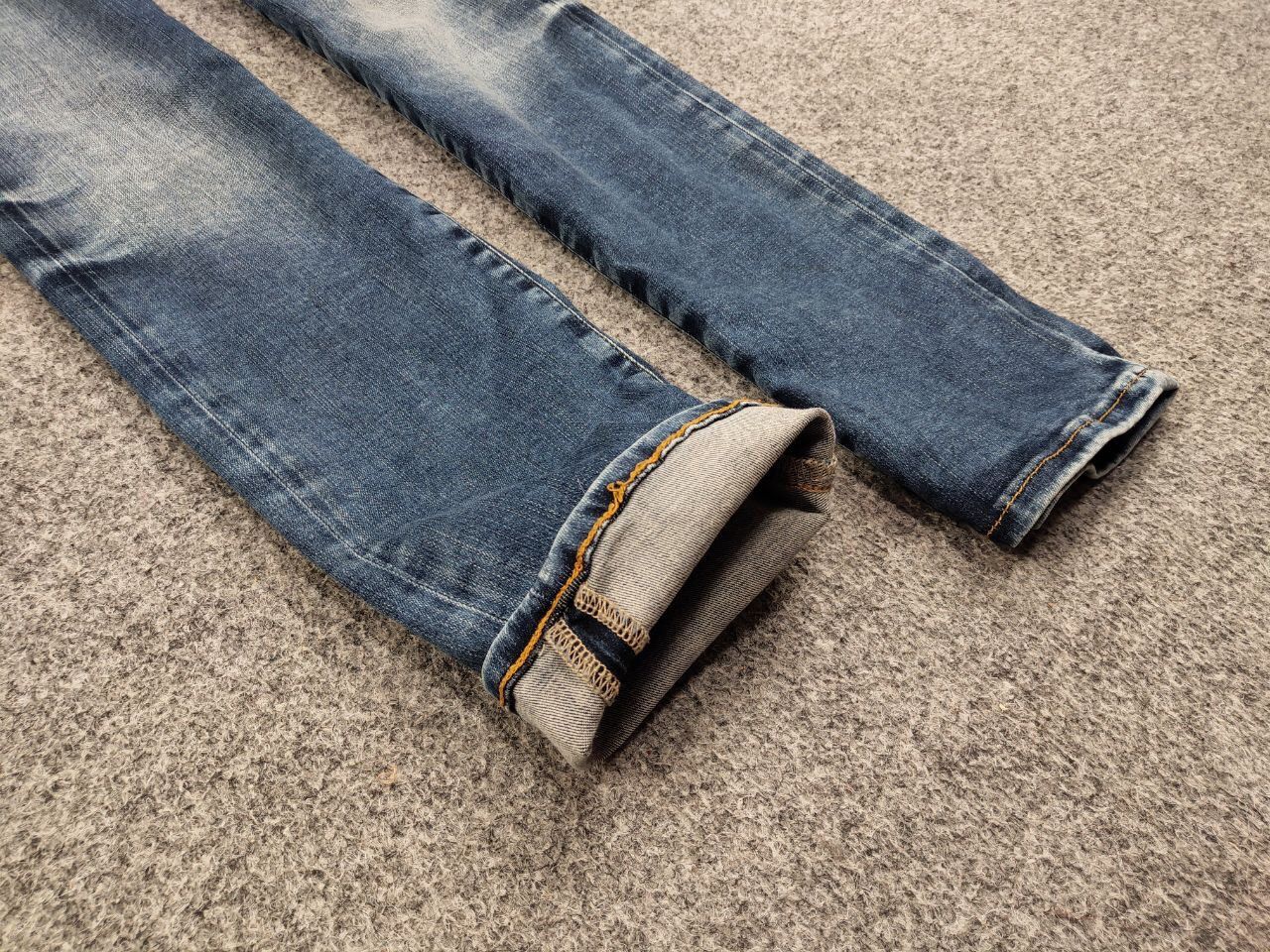 True Religion Vintage True Religion Rocco Relaxed Skinny Faded Denim Jeans Size US 28 / EU 44 - 9 Thumbnail