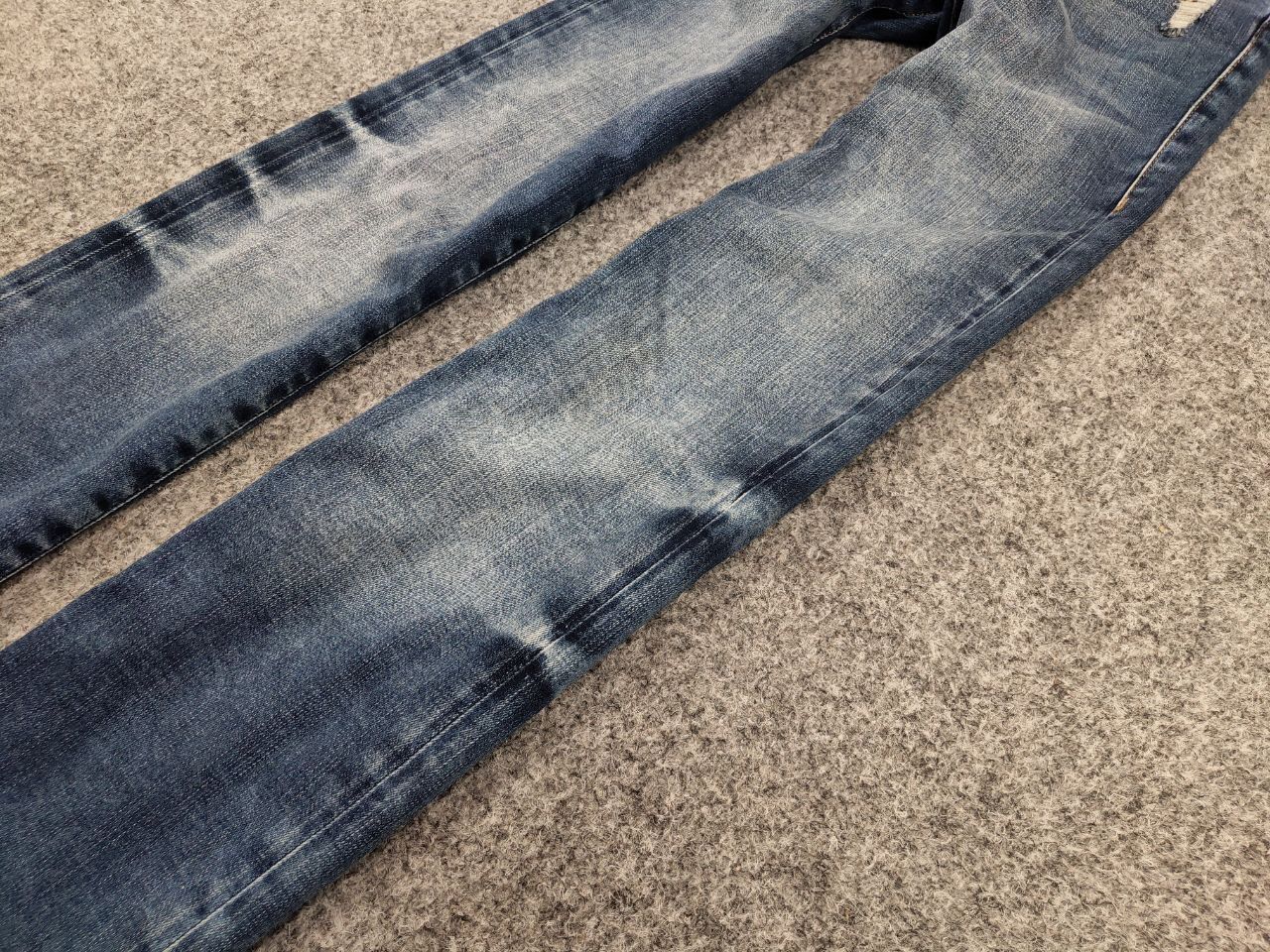 True Religion Vintage True Religion Rocco Relaxed Skinny Faded Denim Jeans Size US 28 / EU 44 - 5 Thumbnail