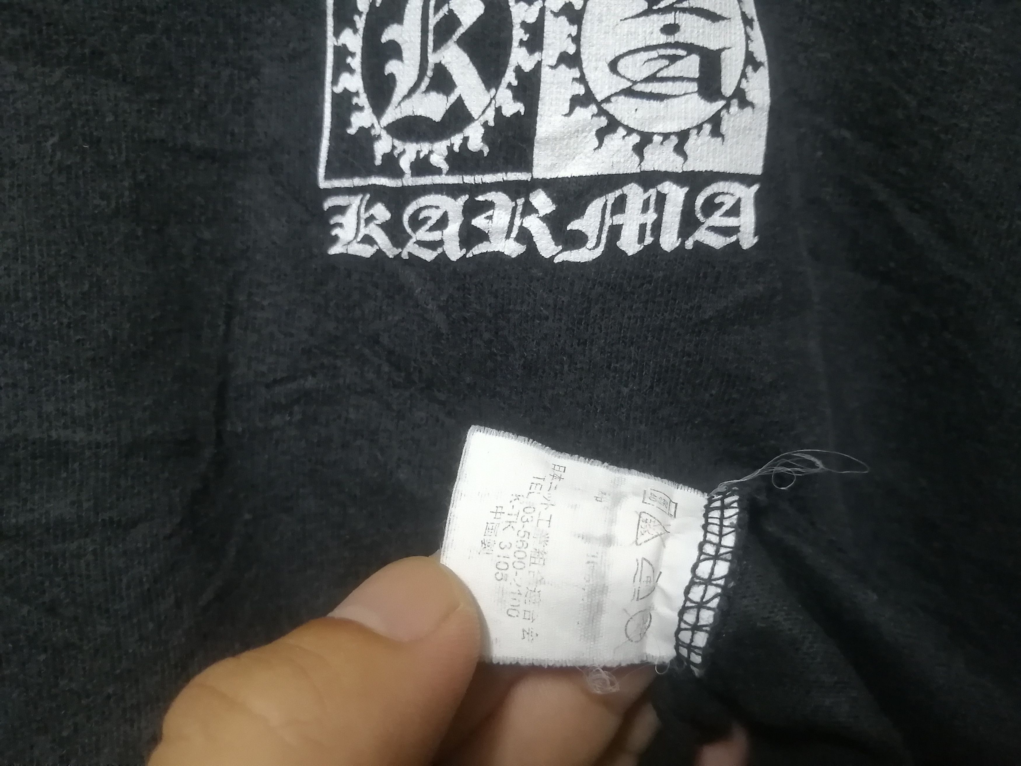 Japanese Brand VINTAGE PUNK KARMA VERY RARE Size US M / EU 48-50 / 2 - 8 Thumbnail
