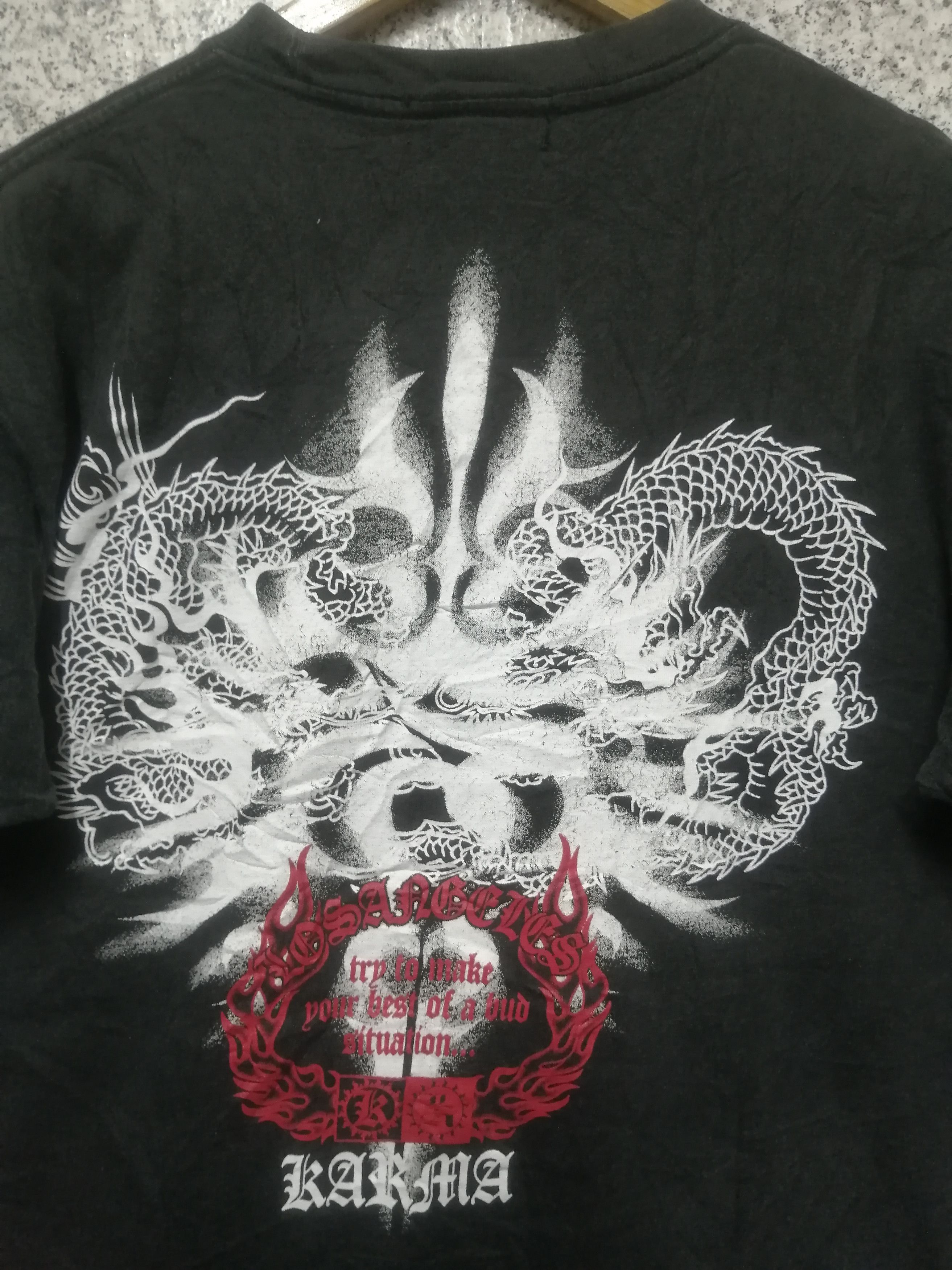 Japanese Brand VINTAGE PUNK KARMA VERY RARE Size US M / EU 48-50 / 2 - 4 Thumbnail