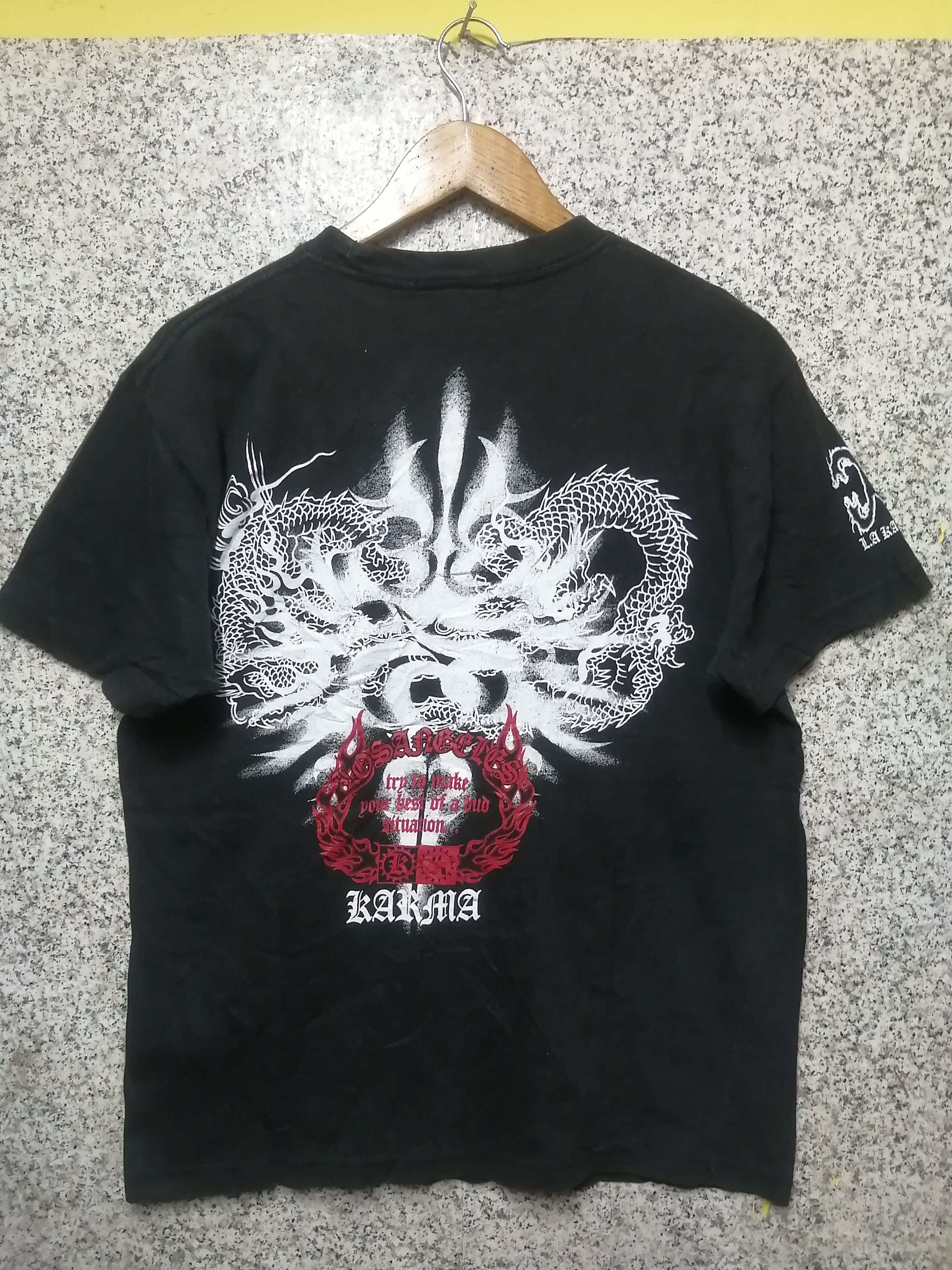 Japanese Brand VINTAGE PUNK KARMA VERY RARE Size US M / EU 48-50 / 2 - 1 Thumbnail