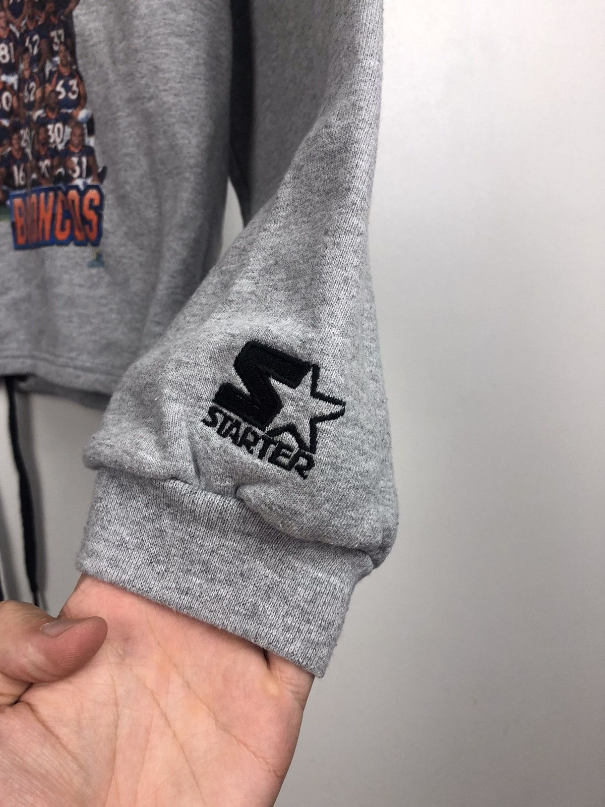 NFL Vintage Starter Super Bowl Champs Denver Broncos Sweatshirt Size US M / EU 48-50 / 2 - 2 Thumbnail