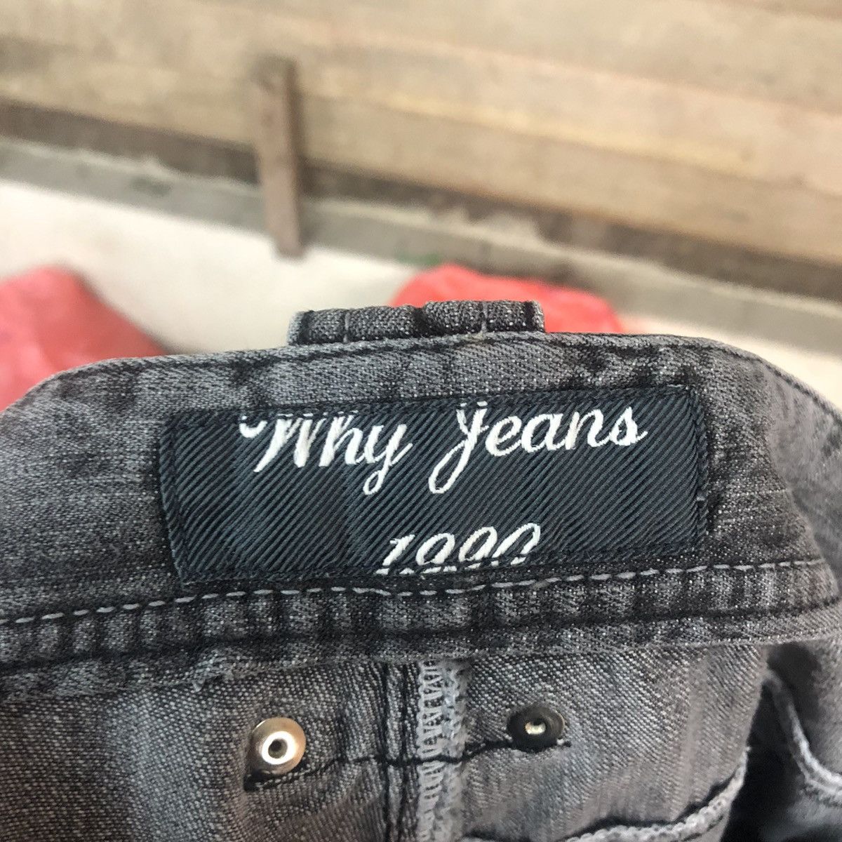 Japanese Brand Why Jeans denim multipocket Grey Cargo Pants #3411DL Size US 34 / EU 50 - 17 Thumbnail