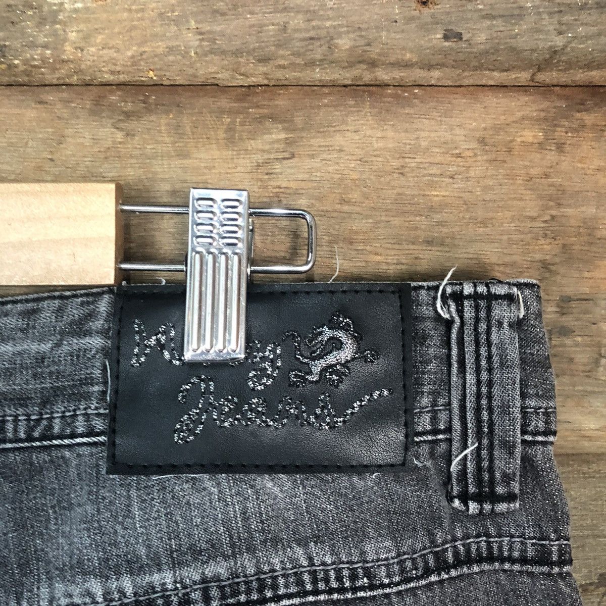 Japanese Brand Why Jeans denim multipocket Grey Cargo Pants #3411DL Size US 34 / EU 50 - 16 Thumbnail