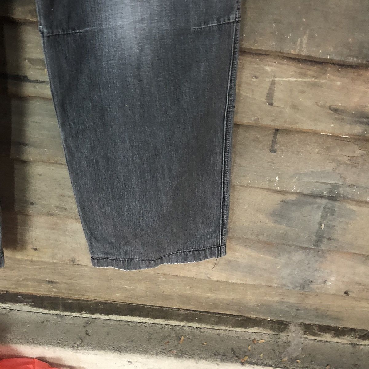 Japanese Brand Why Jeans denim multipocket Grey Cargo Pants #3411DL Size US 34 / EU 50 - 9 Thumbnail
