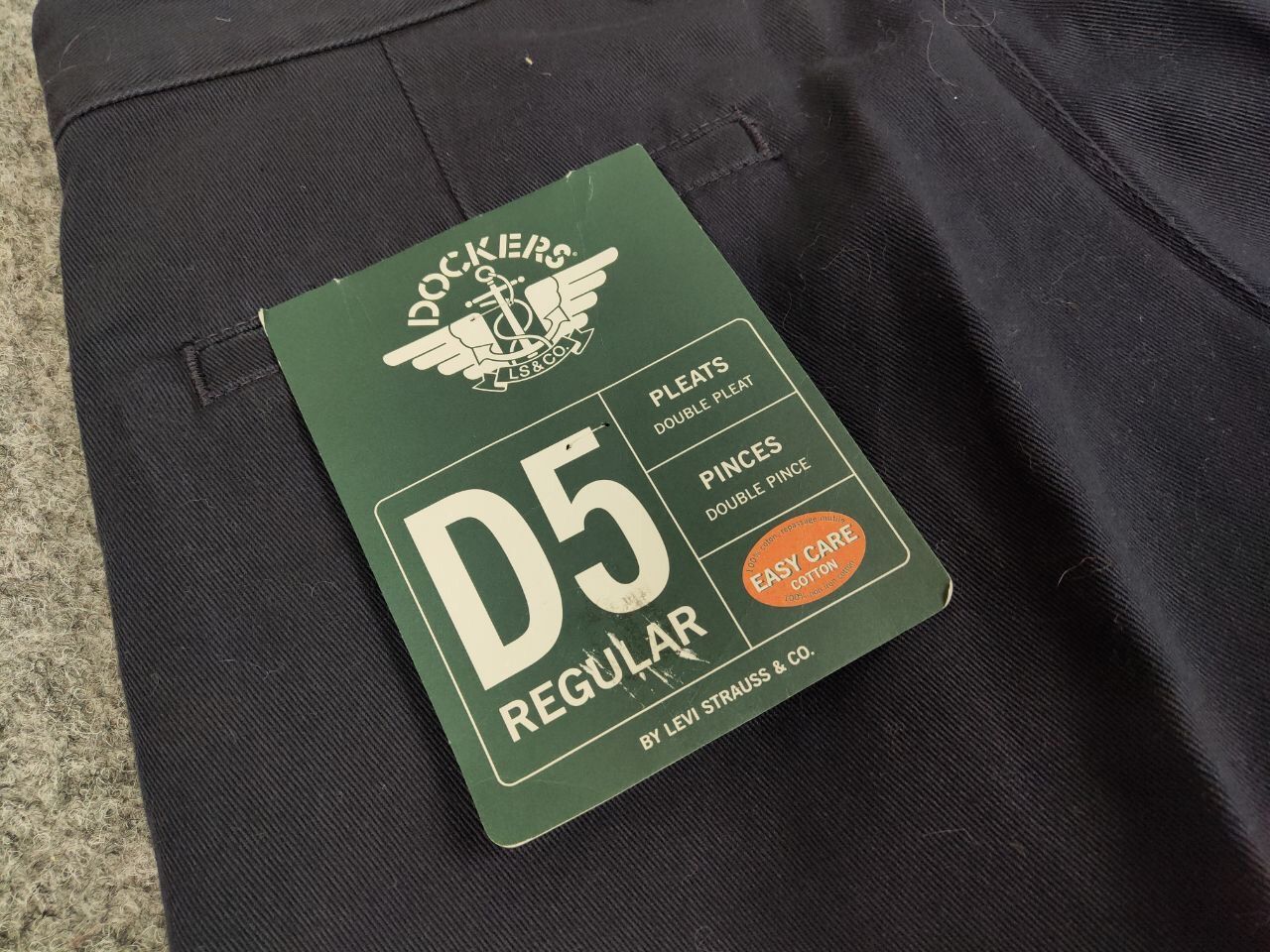 Dockers New Dockers x Levis D5 Regular Pleated Double Trousers Pants Size US 33 - 15 Thumbnail