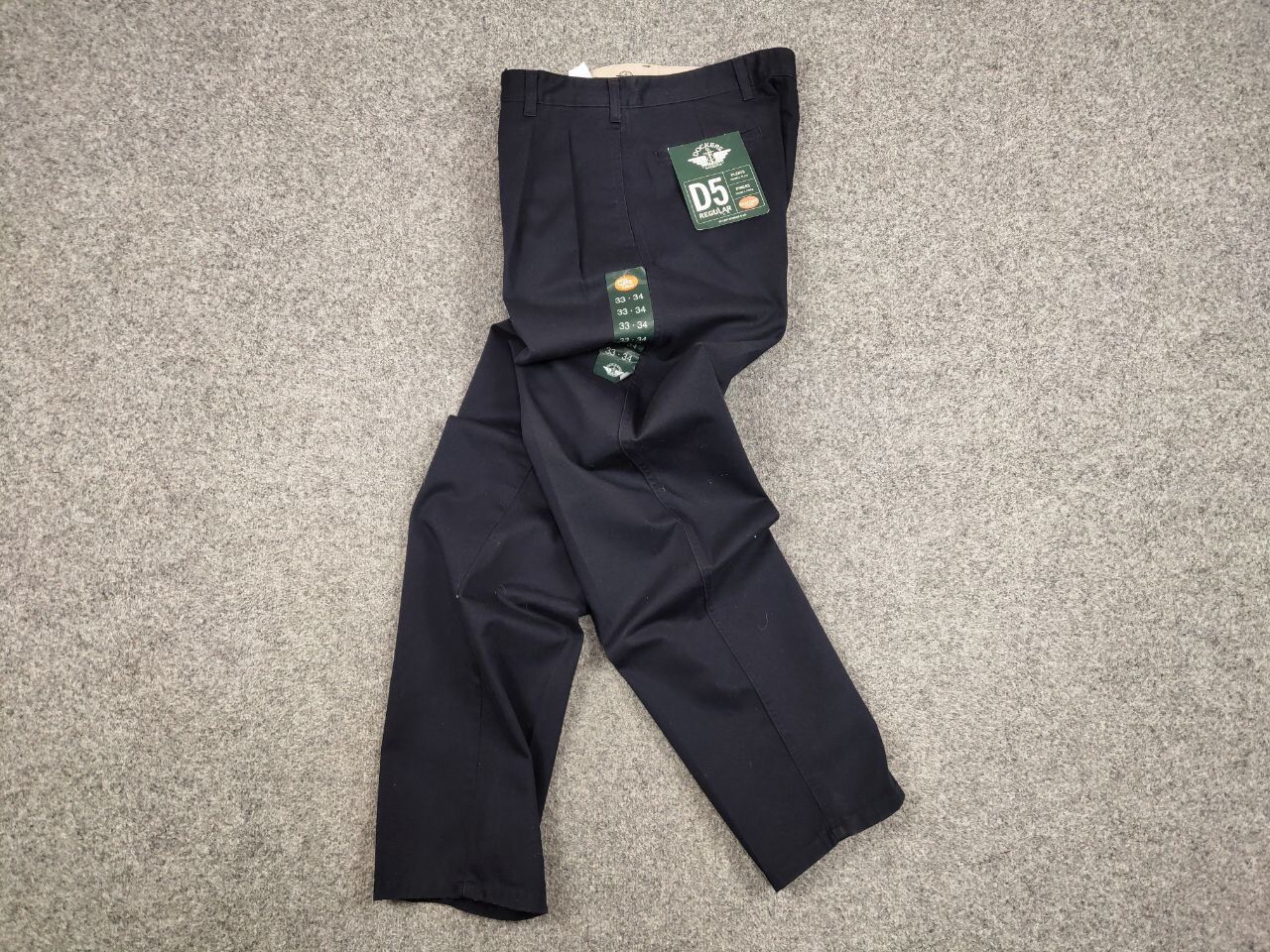 Dockers New Dockers x Levis D5 Regular Pleated Double Trousers Pants Size US 33 - 16 Thumbnail