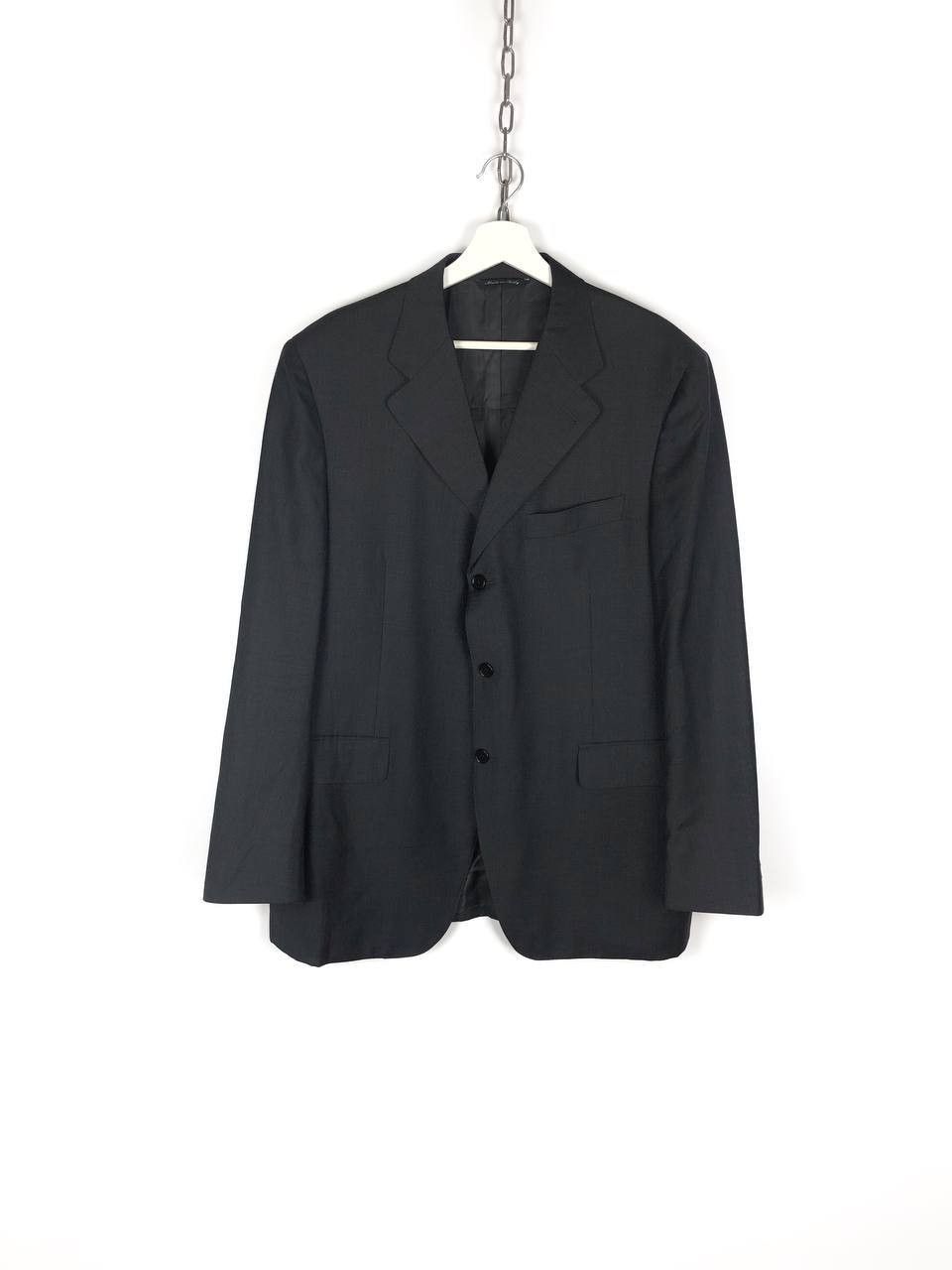 Canali CANALI Pure Wool Blazer Jacket Italy Gray size 54R Size 54R - 1 Thumbnail
