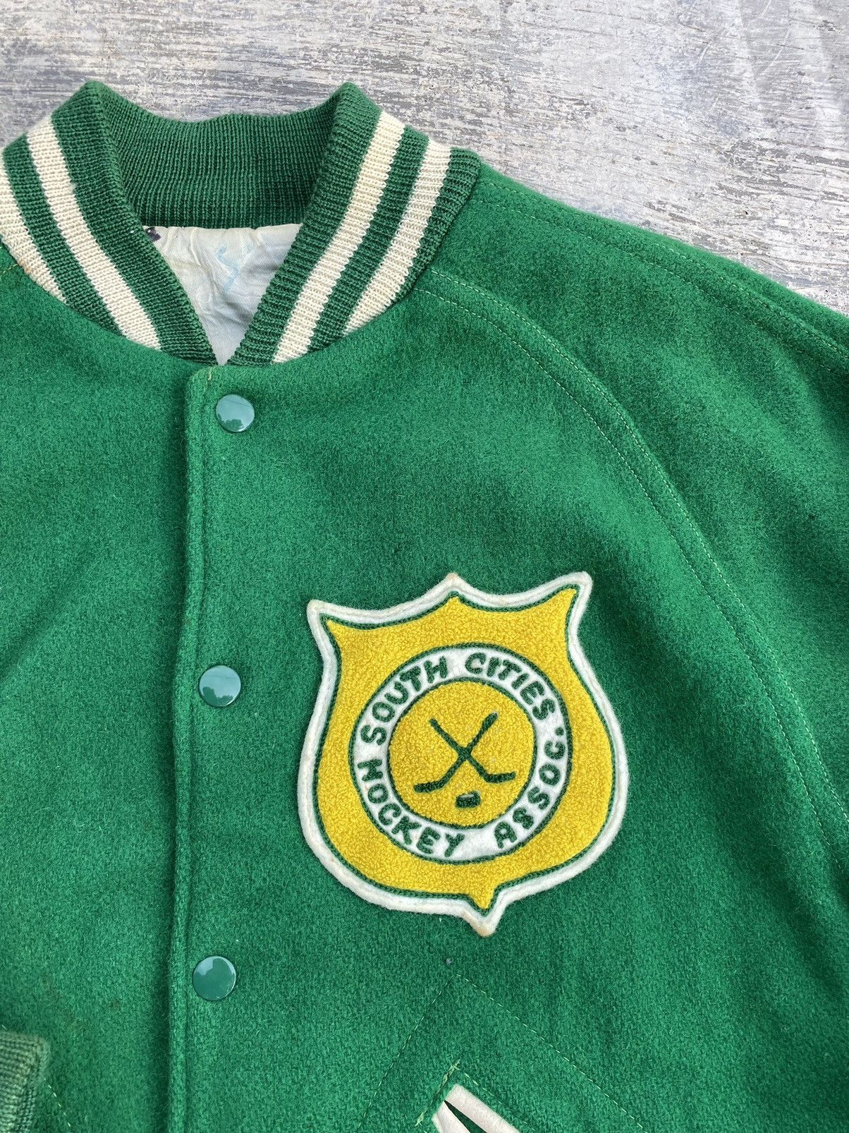 Vintage VINTAGE LASLEY DISTRESSED COWBOY GORPCORE PUNK RAVE VARSITY Size US L / EU 52-54 / 3 - 2 Thumbnail