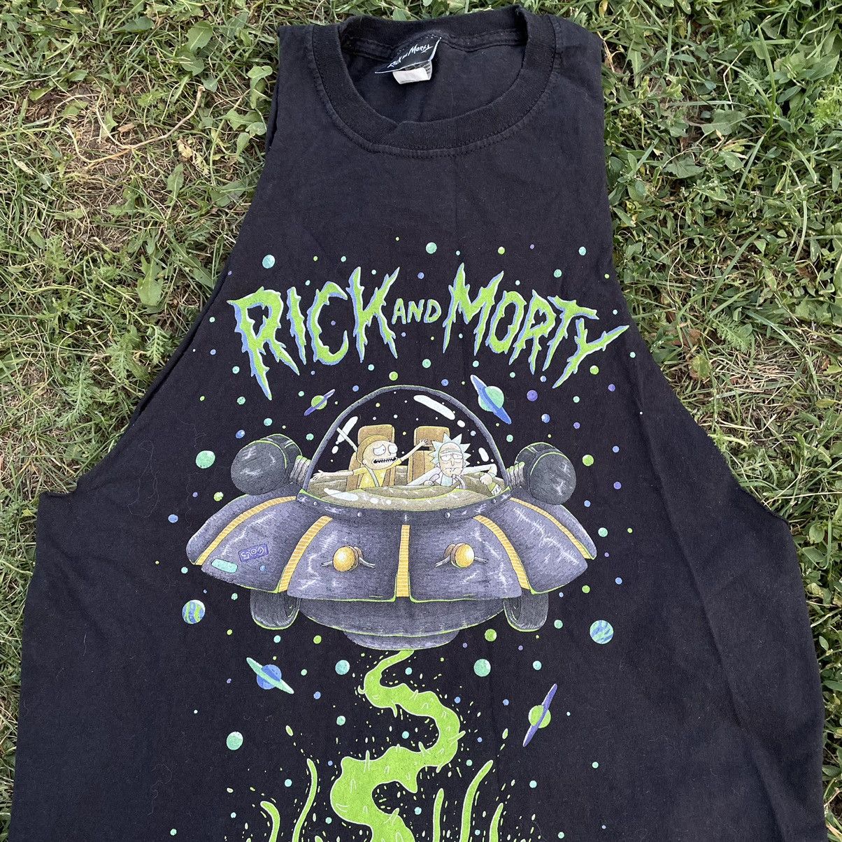 Vintage Vintage Y2K Rick and Morty Graphic Tee Skate Streetwear S Size US S / EU 44-46 / 1 - 4 Thumbnail