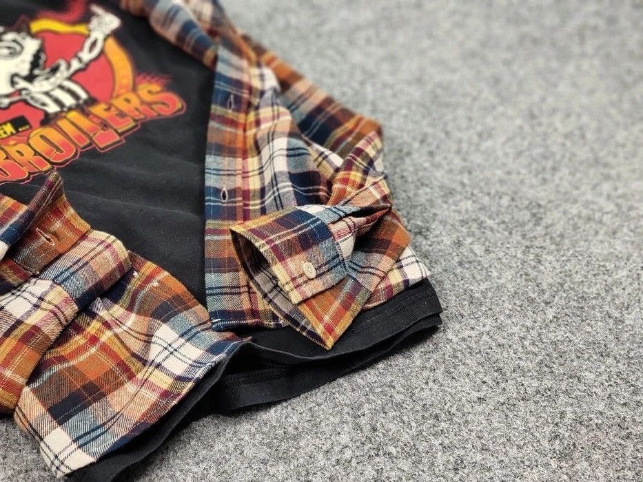 Flannel Vintage Flannel Shirt Travis Scott Style Size US S / EU 44-46 / 1 - 9 Thumbnail