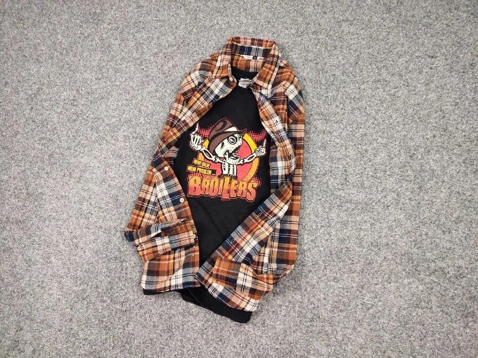Flannel Vintage Flannel Shirt Travis Scott Style Size US S / EU 44-46 / 1 - 8 Thumbnail