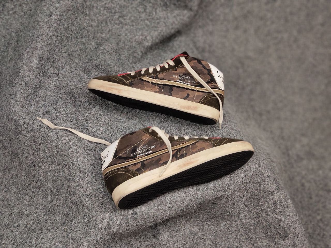Other Retro Primabase High Top Sneakers Italian Designer Size US 8 / IT 38 - 3 Thumbnail