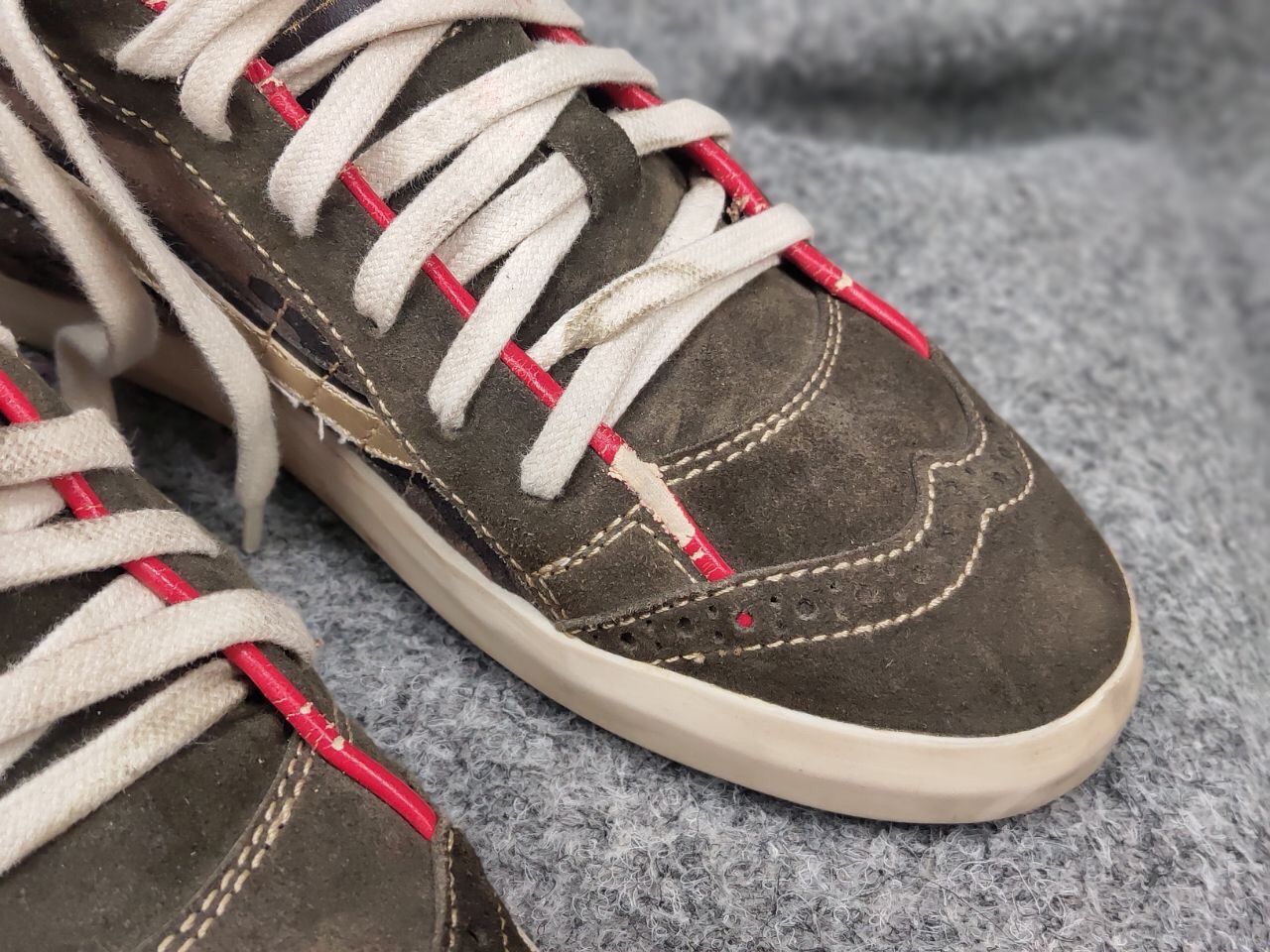 Other Retro Primabase High Top Sneakers Italian Designer Size US 8 / IT 38 - 17 Thumbnail