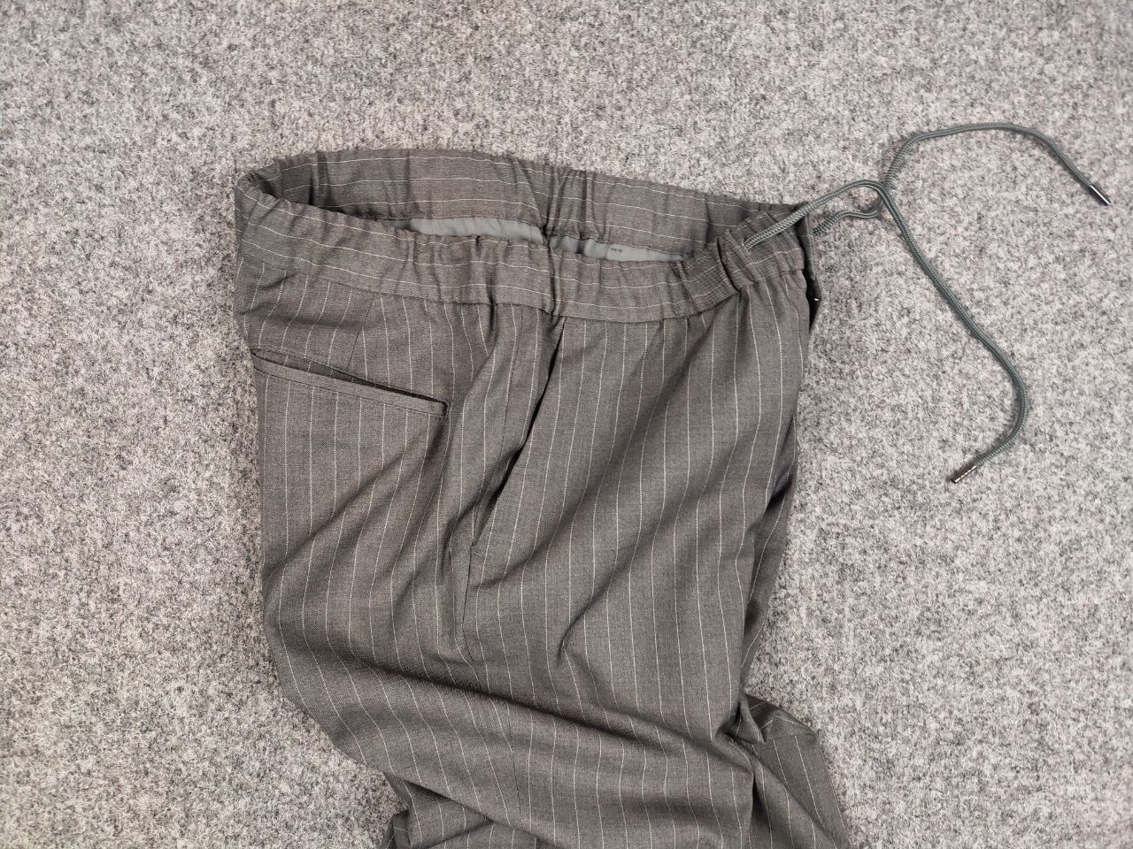 Comme Ca Ism Comme Ca Ism Classic men's trousers in gray stripes Pants Size US 34 / EU 50 - 16 Thumbnail
