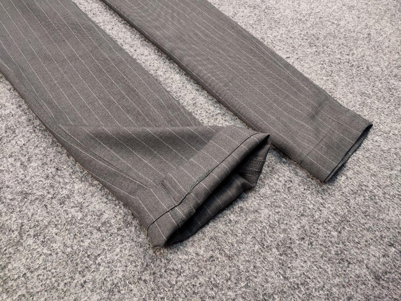 Comme Ca Ism Comme Ca Ism Classic men's trousers in gray stripes Pants Size US 34 / EU 50 - 8 Thumbnail