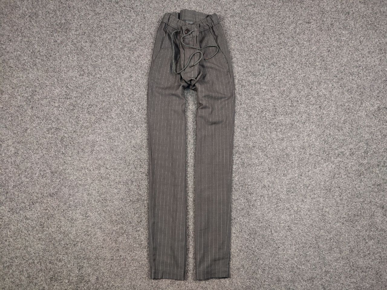 Comme Ca Ism Comme Ca Ism Classic men's trousers in gray stripes Pants Size US 34 / EU 50 - 1 Thumbnail