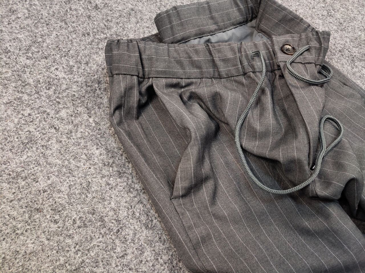 Comme Ca Ism Comme Ca Ism Classic men's trousers in gray stripes Pants Size US 34 / EU 50 - 11 Thumbnail