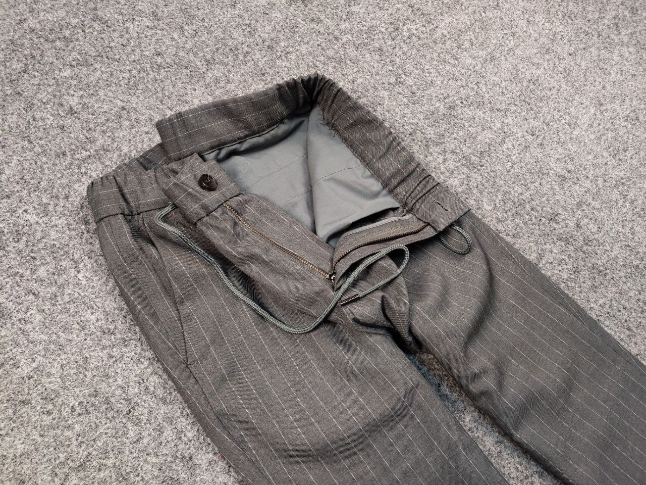 Comme Ca Ism Comme Ca Ism Classic men's trousers in gray stripes Pants Size US 34 / EU 50 - 10 Thumbnail