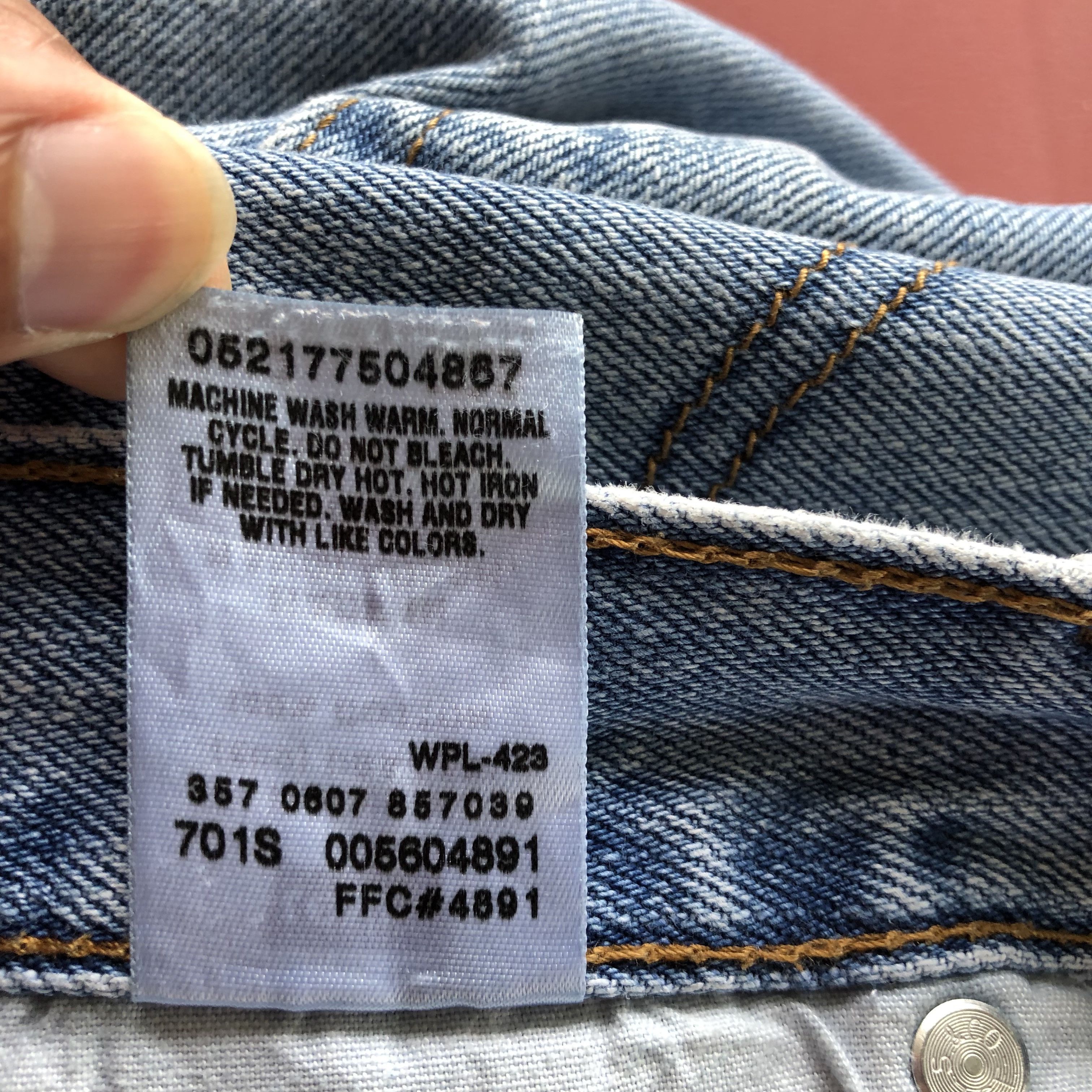 Levi's Vintage Levi's Sun Faded Jeans Levis Baggy Blue Denim Pants Size US 40 / EU 56 - 10 Thumbnail