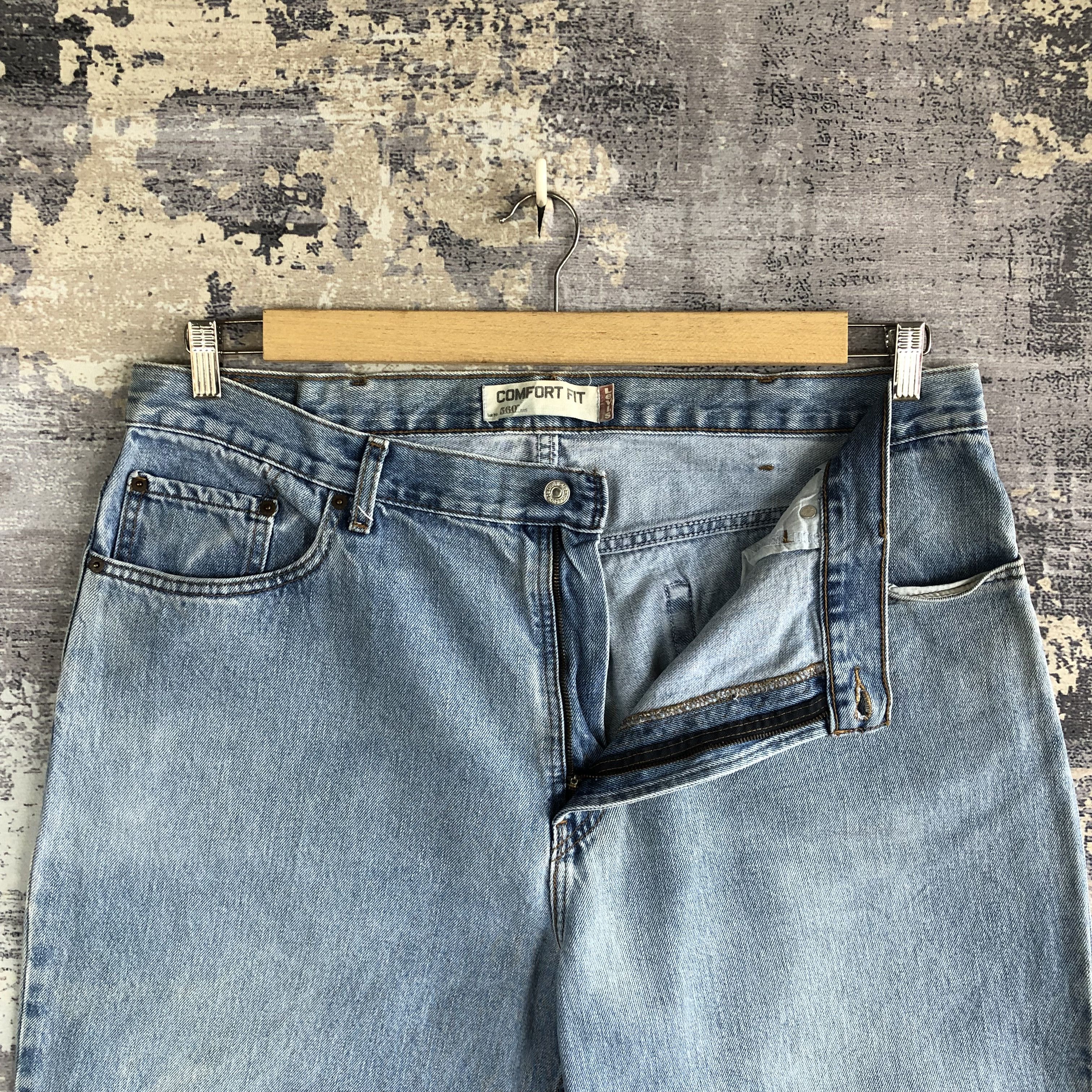 Levi's Vintage Levi's Sun Faded Jeans Levis Baggy Blue Denim Pants Size US 40 / EU 56 - 6 Thumbnail