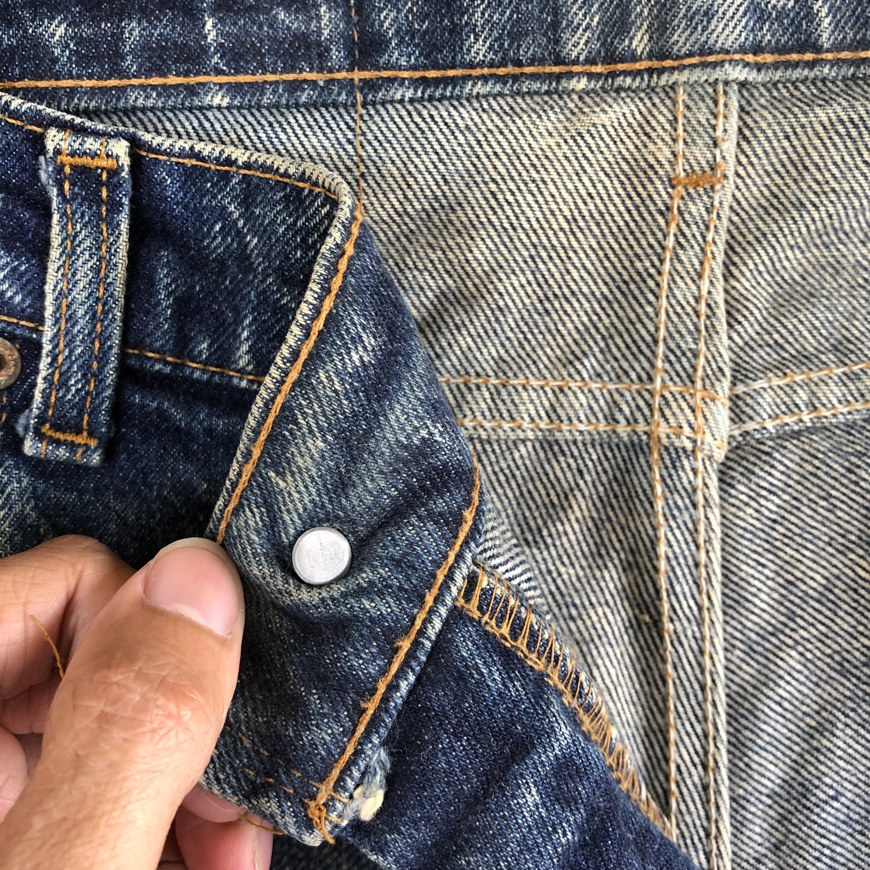 Levi's Vintage Levi's Acid Wash Jeans Levis 506 Straight Cut Denim Size US 38 / EU 54 - 7 Thumbnail
