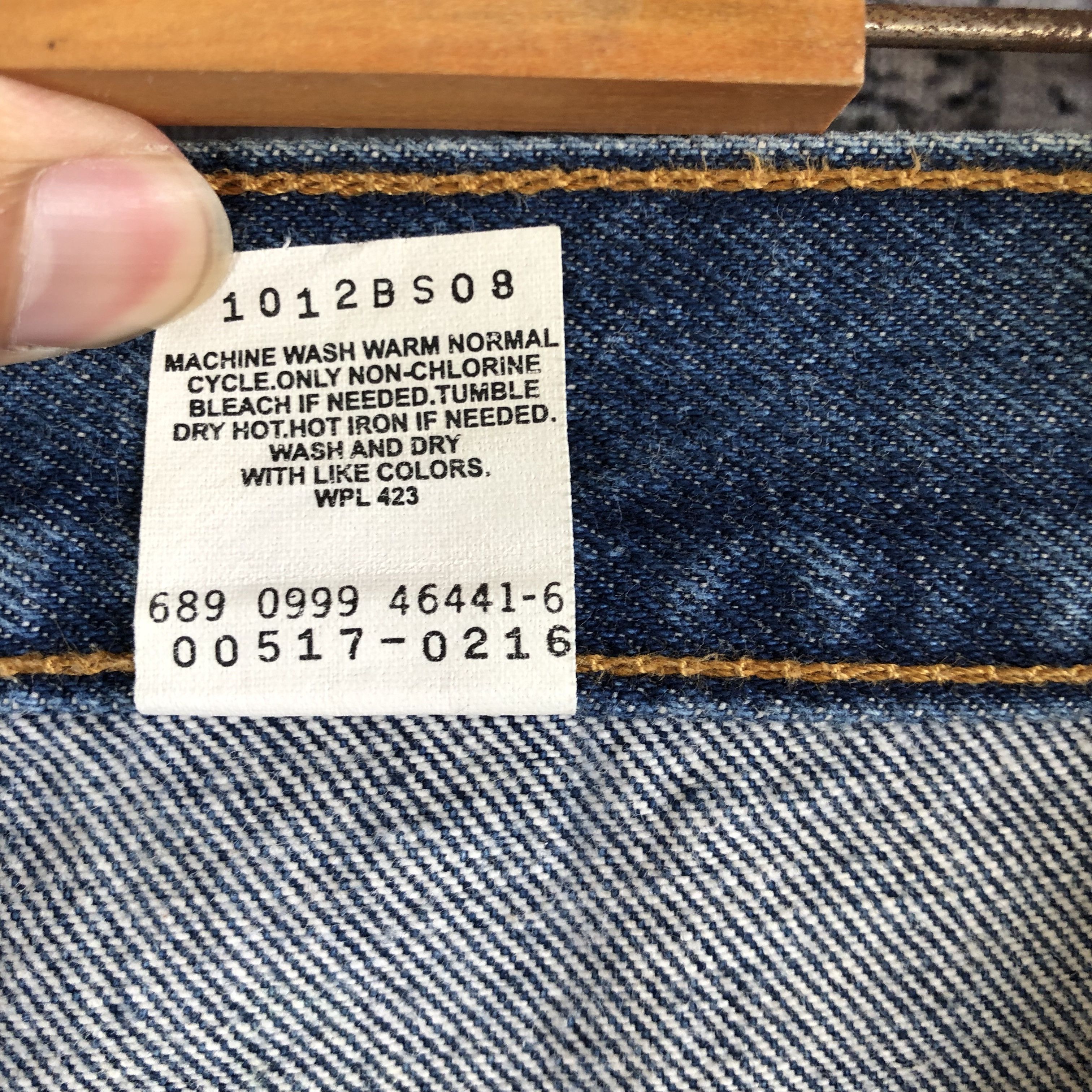 If Six Was Nine × Levi's × Vintage Vintage Levis 517 Flared Jeans Levi's Bell Bottom Blue Denim Size 26" / US 2 / IT 38 - 10 Thumbnail
