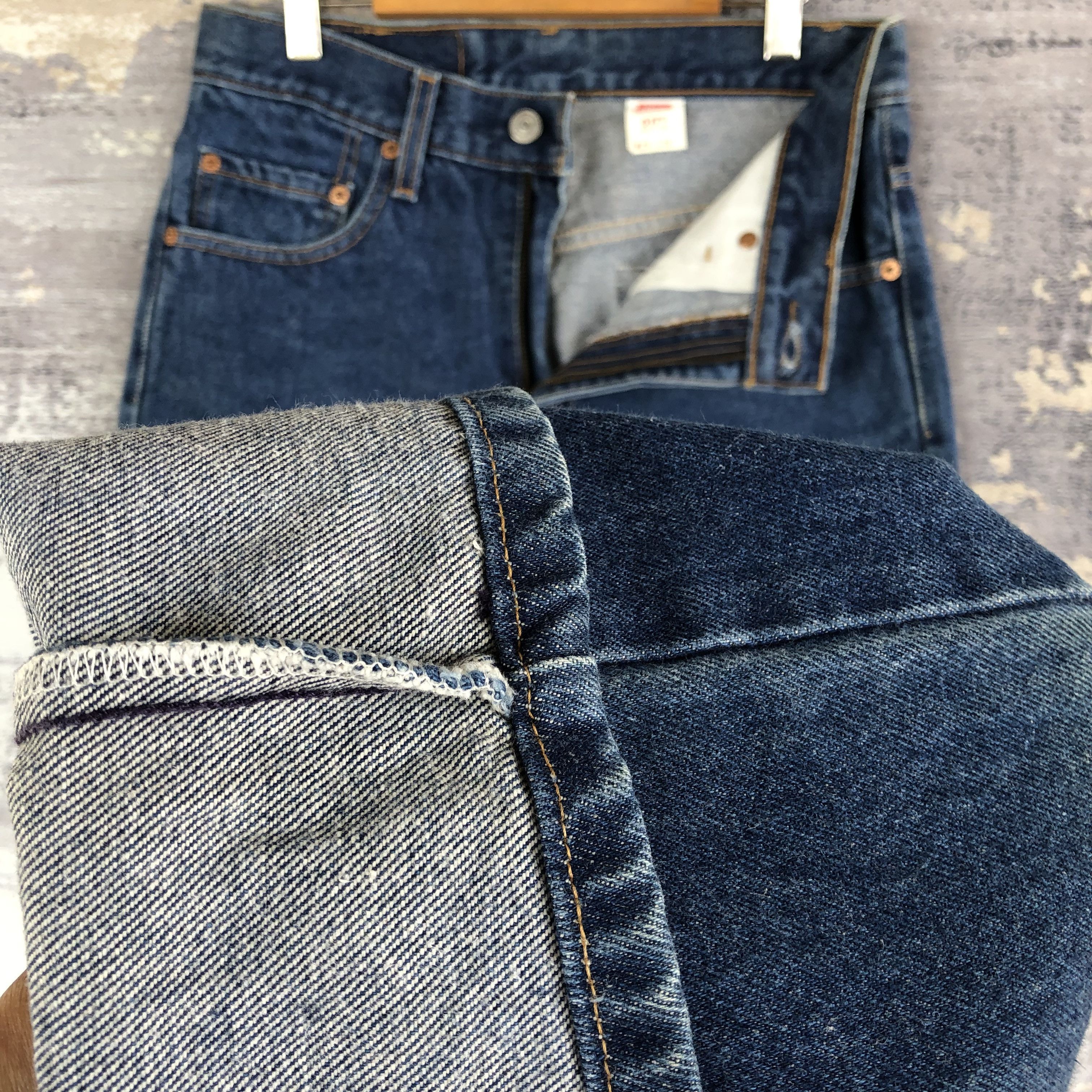 If Six Was Nine × Levi's × Vintage Vintage Levis 517 Flared Jeans Levi's Bell Bottom Blue Denim Size 26" / US 2 / IT 38 - 8 Thumbnail