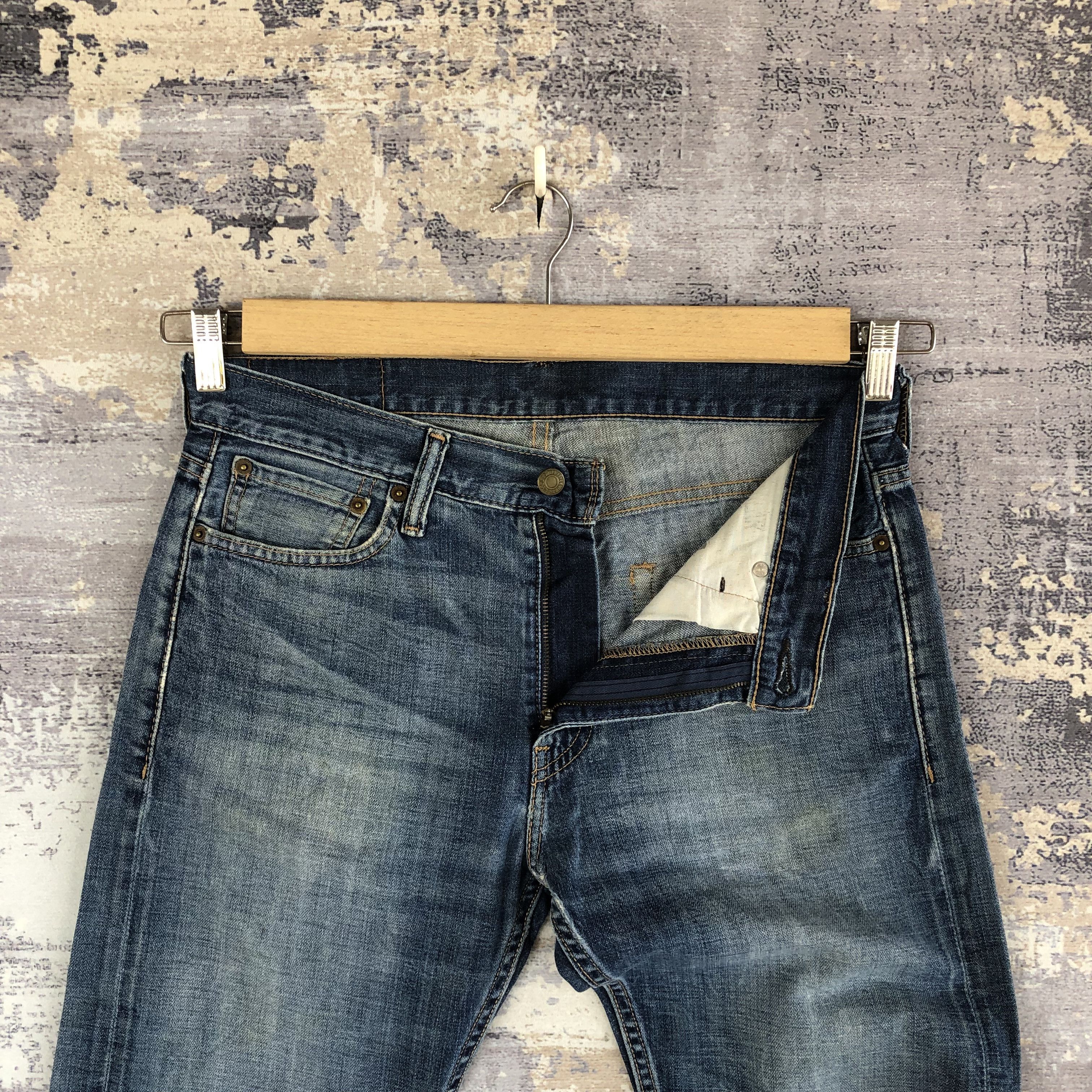 Levi's Vintage Levis Distressed Jeans Levi's Faded Blue Denim Pants Size US 32 / EU 48 - 6 Thumbnail