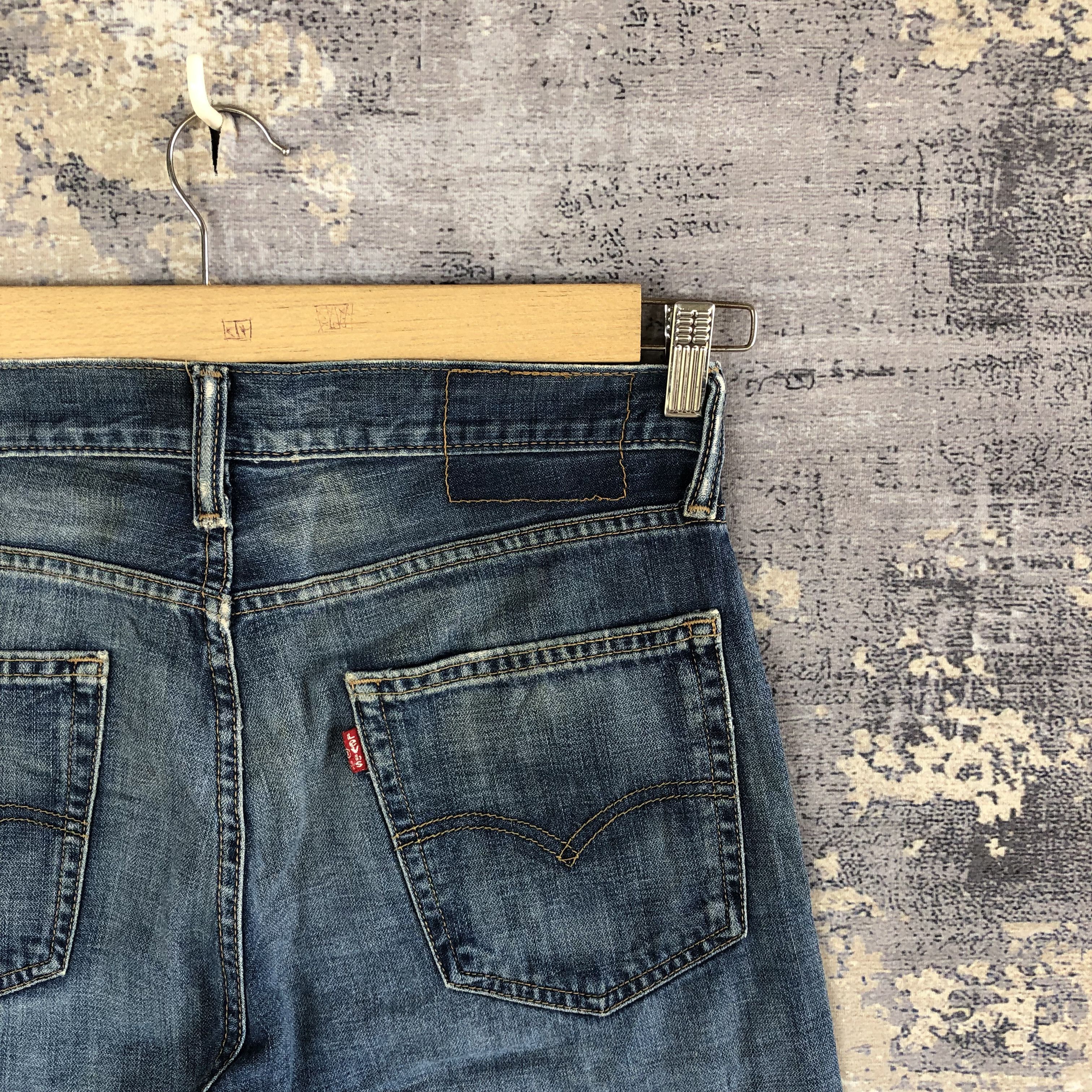 Levi's Vintage Levis Distressed Jeans Levi's Faded Blue Denim Pants Size US 32 / EU 48 - 5 Thumbnail