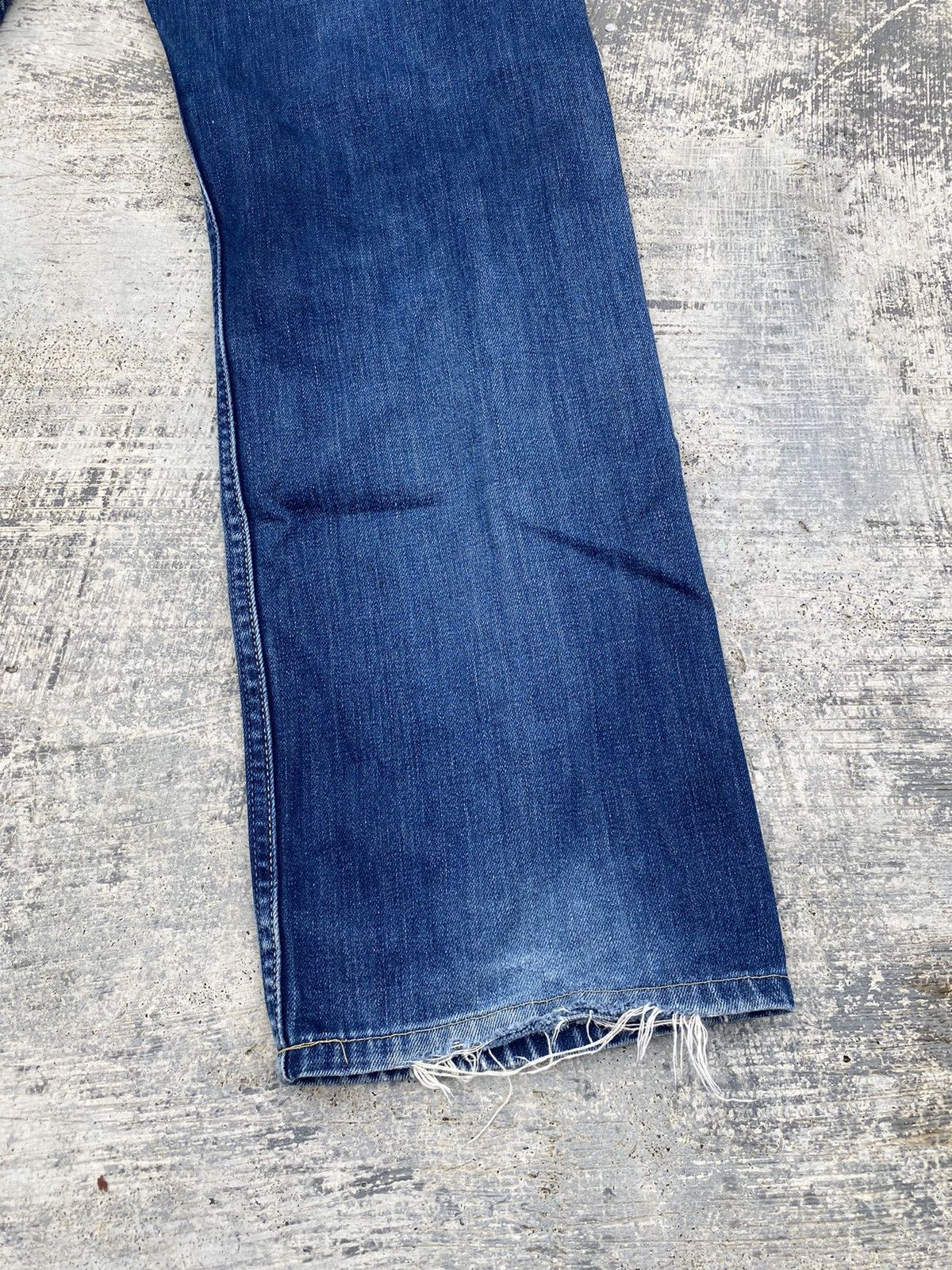 Levi's VINTAGE LEVIS 503 DISTRESSED COWBOY PUNK RODEO RAVE HYSTERIC Size US 31 - 14 Thumbnail