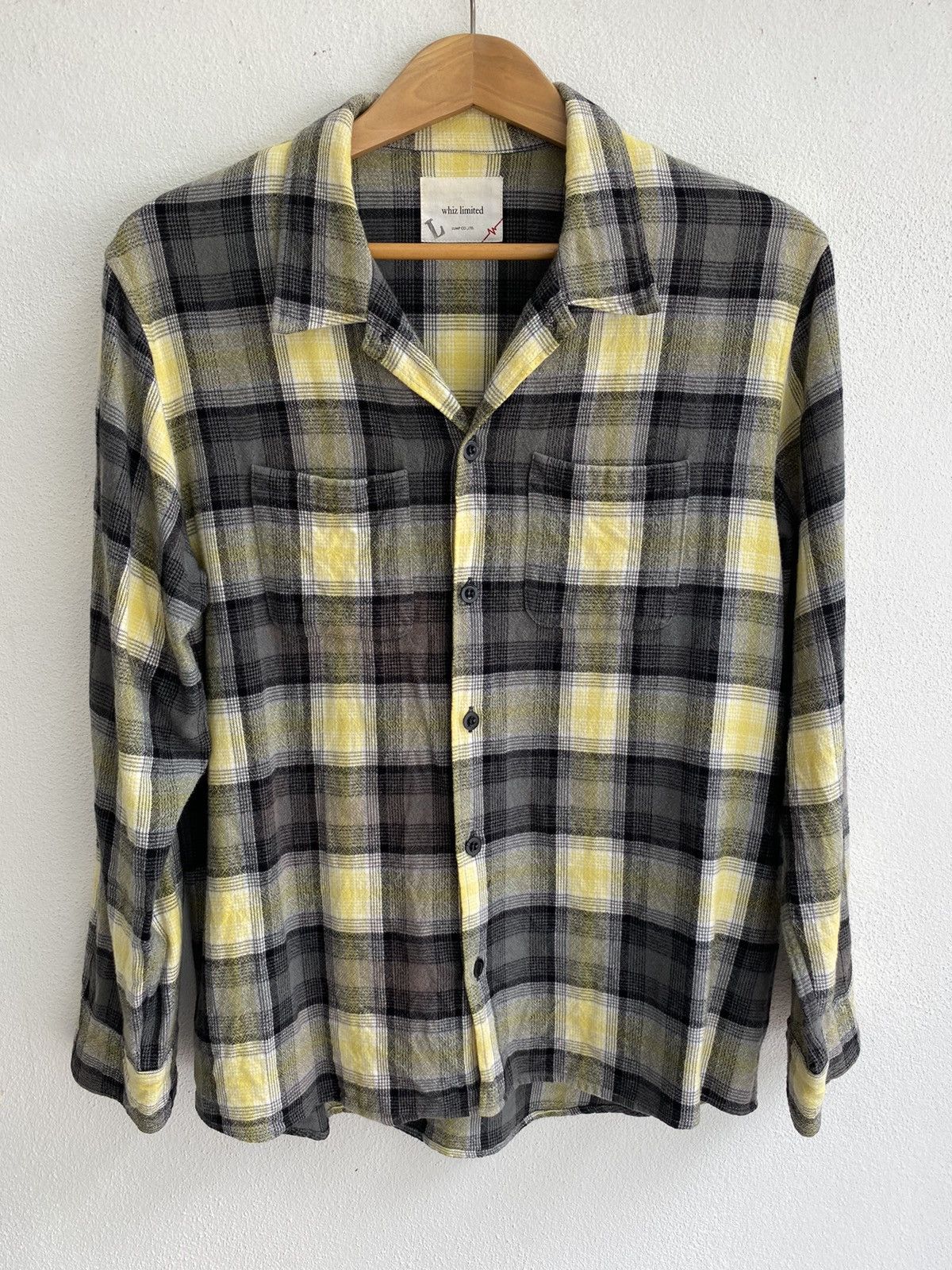 WHIZ LIMITED 2005AW WHIZ LIMITED JAPAN SHADOW PLAID PUNK GRUNGE WESTERN Size US L / EU 52-54 / 3 - 1 Thumbnail