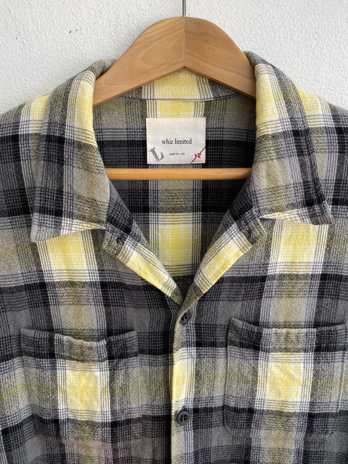 WHIZ LIMITED 2005AW WHIZ LIMITED JAPAN SHADOW PLAID PUNK GRUNGE WESTERN Size US L / EU 52-54 / 3 - 2 Thumbnail