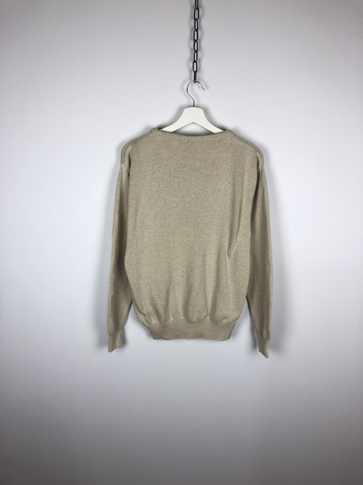 Lacoste Vintage Lacoste Beige Sweater Pullover Jumper Logo size M Size US M / EU 48-50 / 2 - 6 Thumbnail