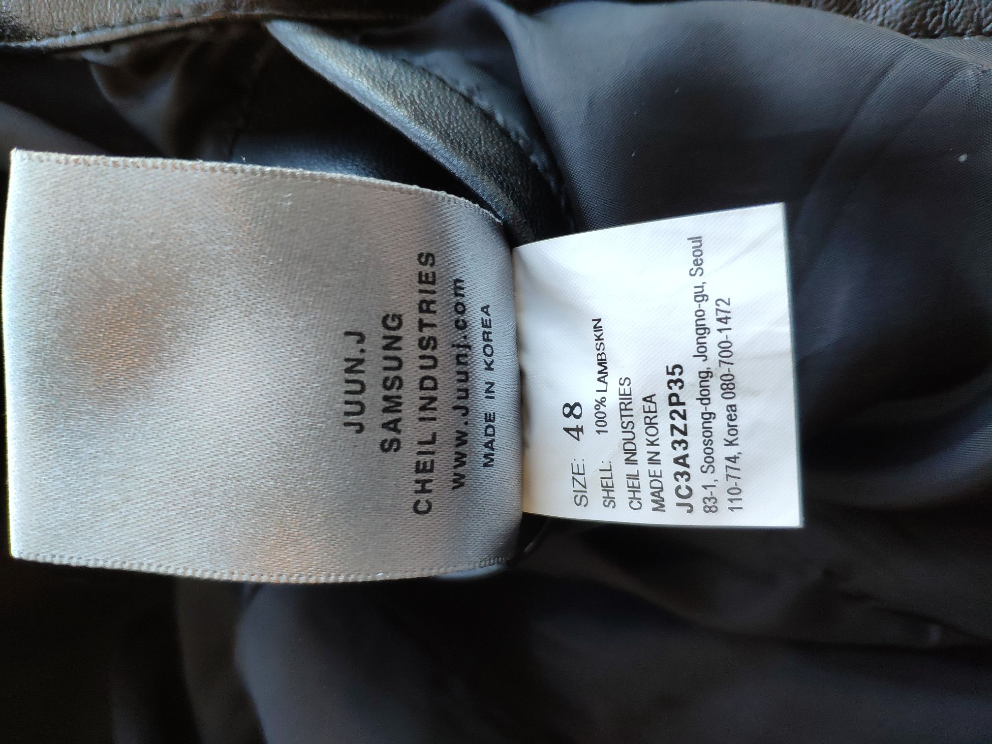 Juun.J AW14 Black leather jacket.Like Undercover or Givenchy Size US M / EU 48-50 / 2 - 9 Thumbnail