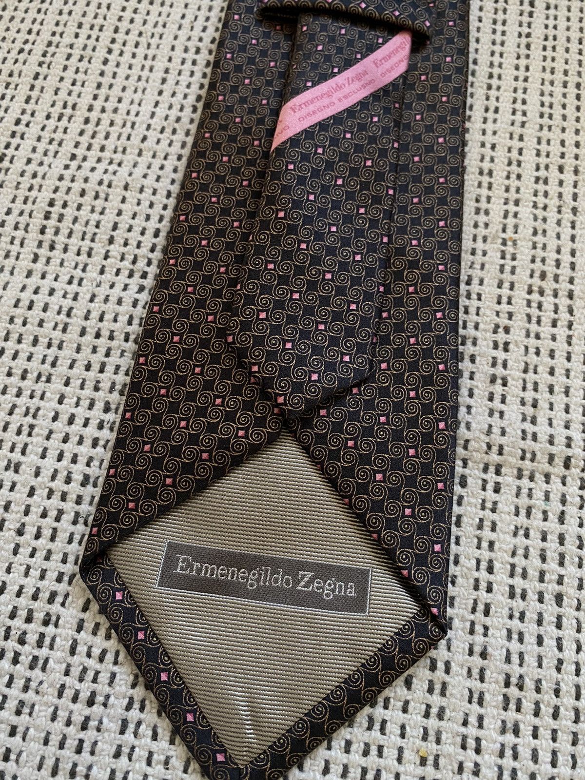 Ermenegildo Zegna × Lucky Brand Rare vintage Tie ermenegildo zegna classic Size ONE SIZE - 3 Thumbnail