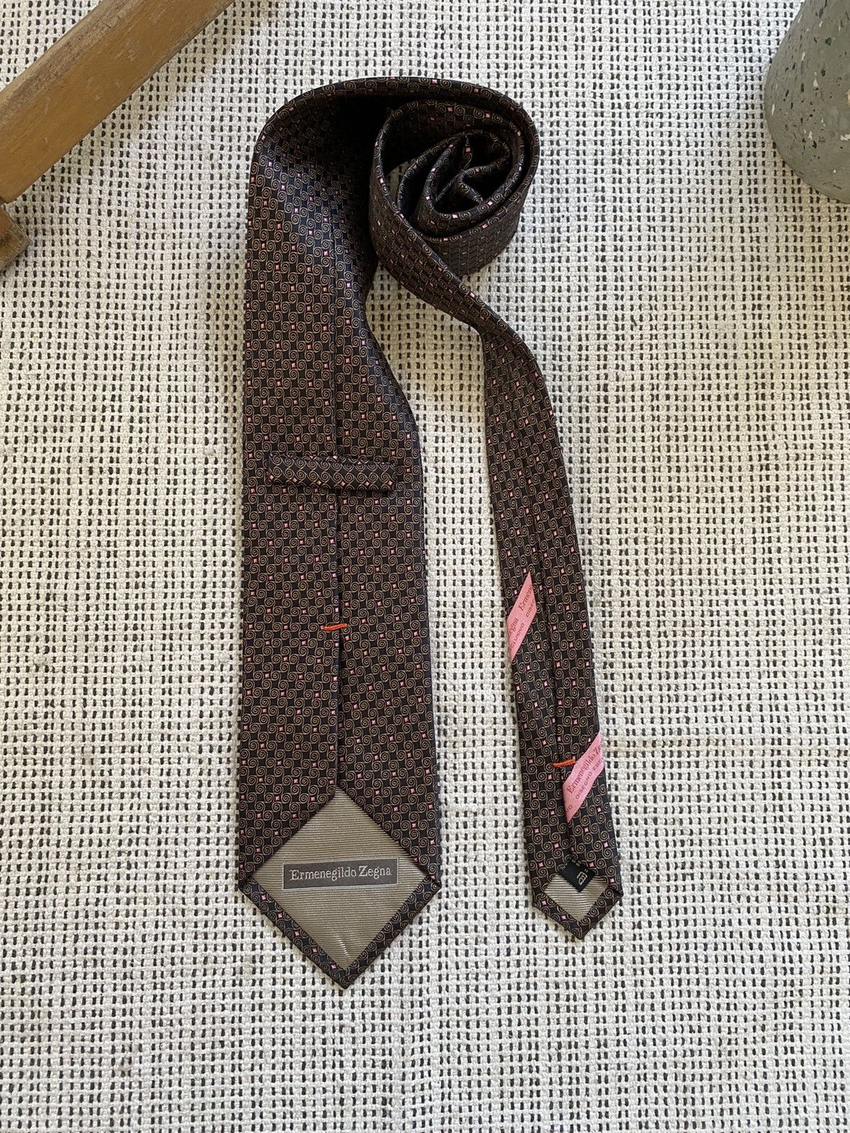 Ermenegildo Zegna × Lucky Brand Rare vintage Tie ermenegildo zegna classic Size ONE SIZE - 4 Thumbnail