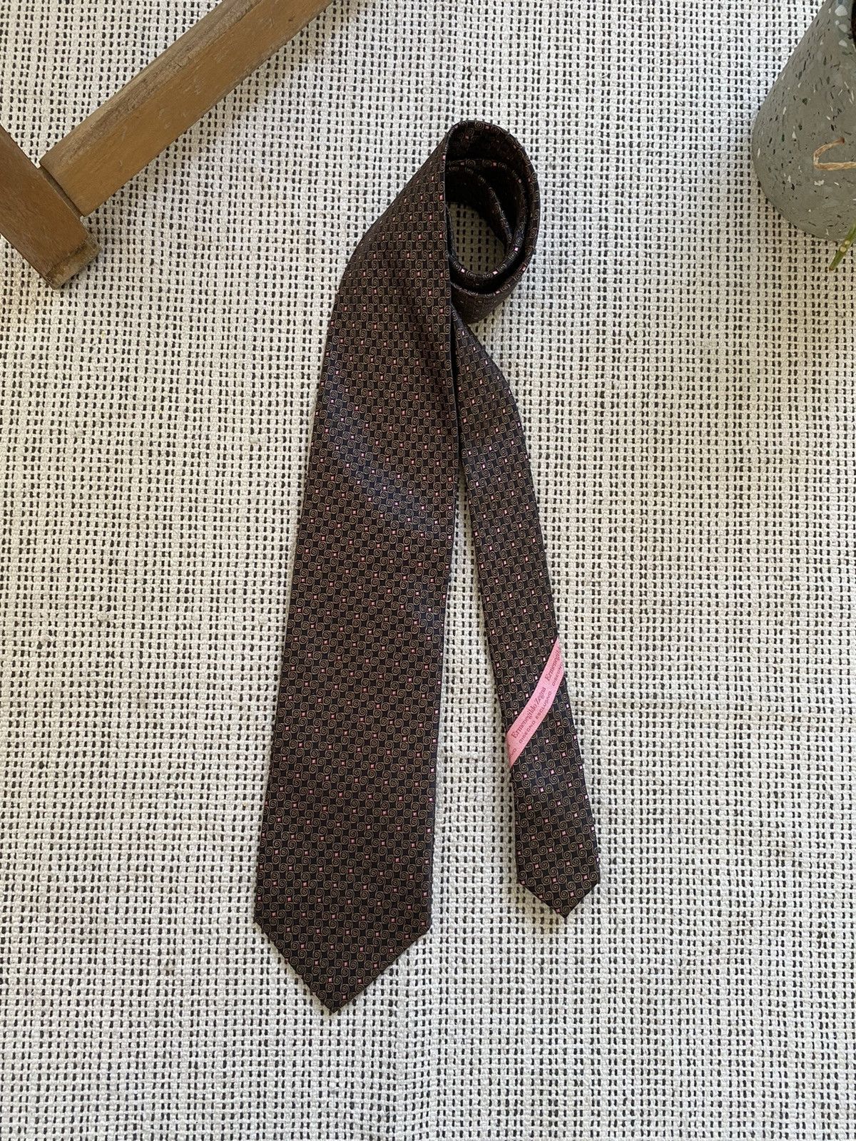 Ermenegildo Zegna × Lucky Brand Rare vintage Tie ermenegildo zegna classic Size ONE SIZE - 1 Thumbnail