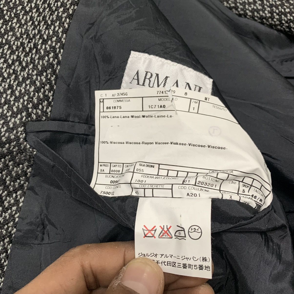 Armani Collezioni Armani Collezioni Blazer Size 46R - 6 Thumbnail